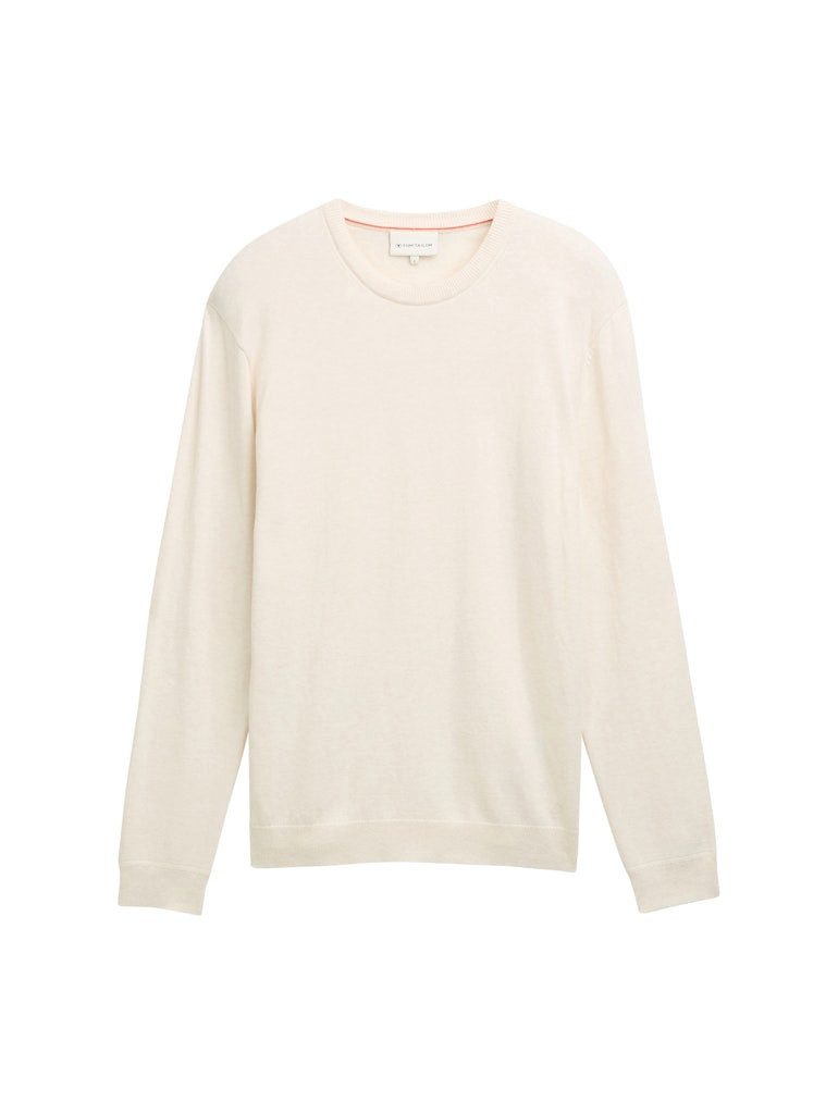 TOM TAILOR Rundhalspullover Basic Herrenpullover Superweicher günstig online kaufen