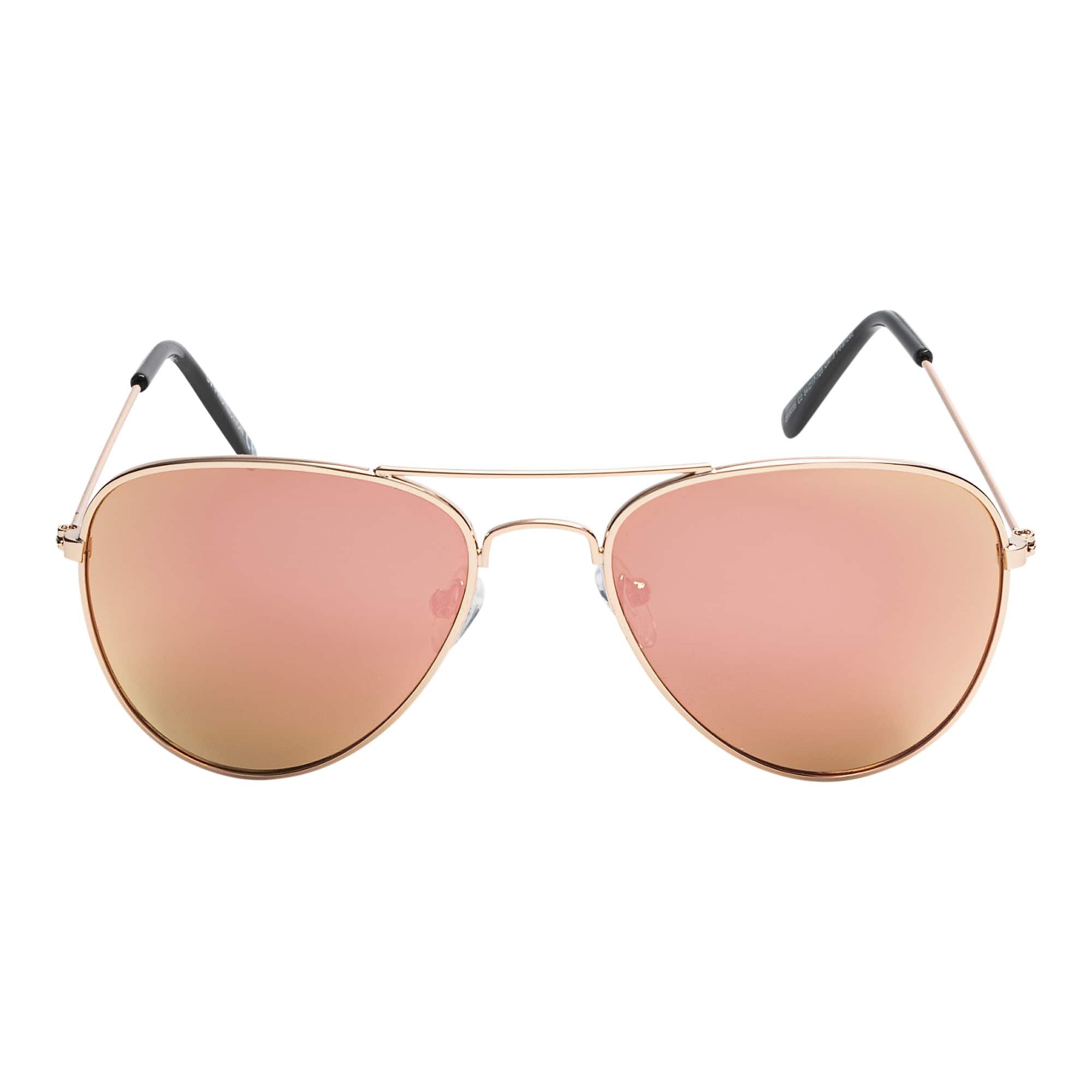 mit (1-St) Eyewear Designer BEZLIT Mädchen polarisierten Kinder Linsen Pilotenbrille Jungen Sonnenbrille Rot-Gold