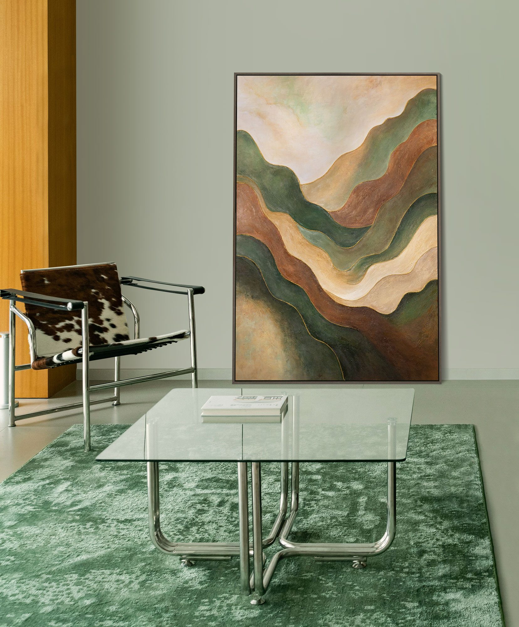 YS-Art Gemälde Abstraktion V