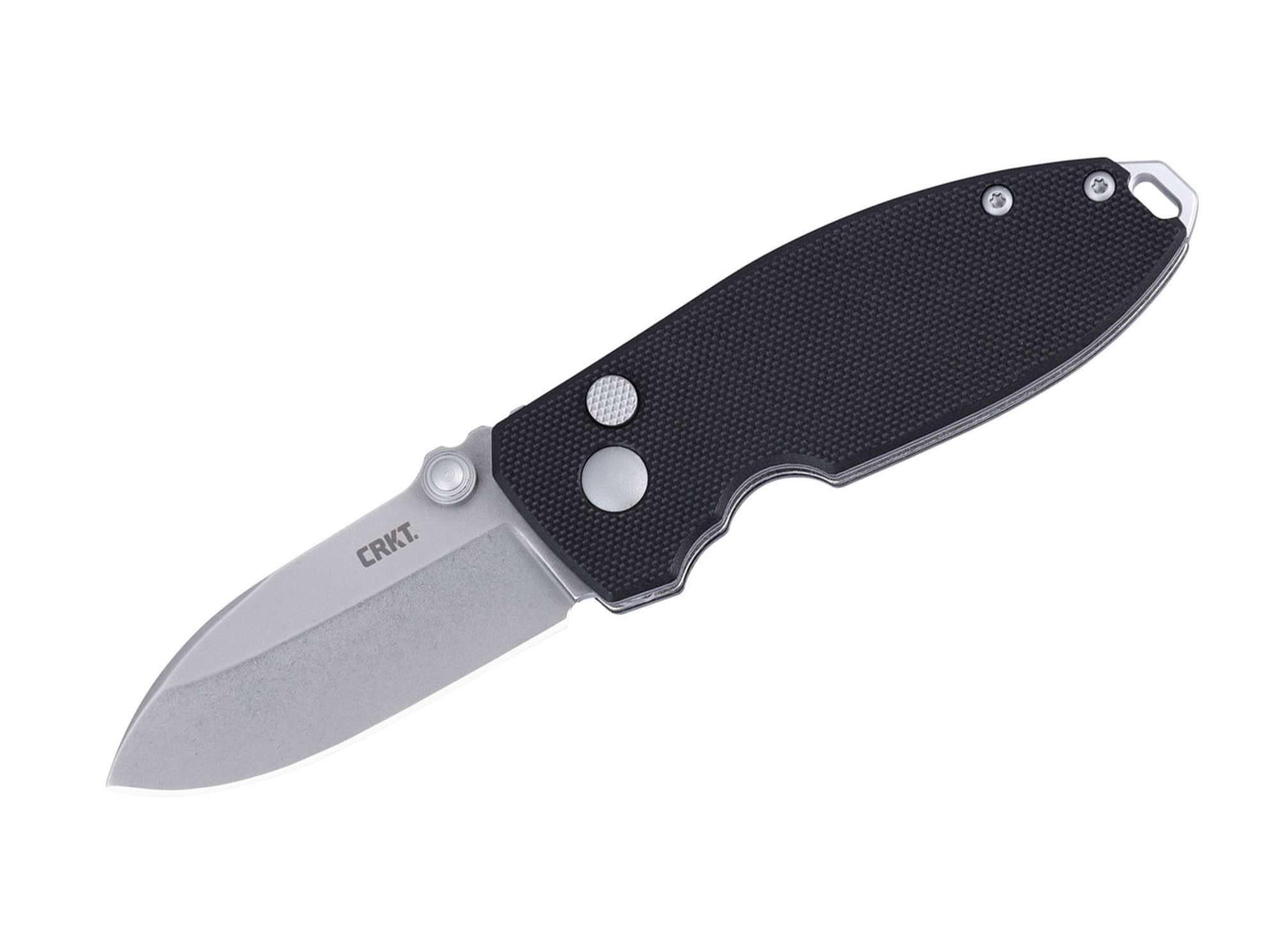 CRKT Taschenmesser CRKT Squid Button Lock G10 Black
