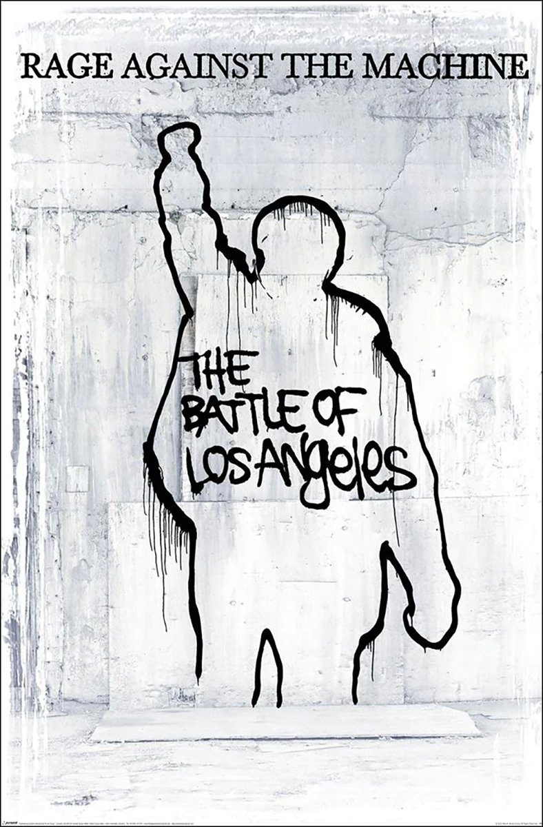 PYRAMID Poster Rage Against The Machine Poster The Battle of LA 61 x 91,5