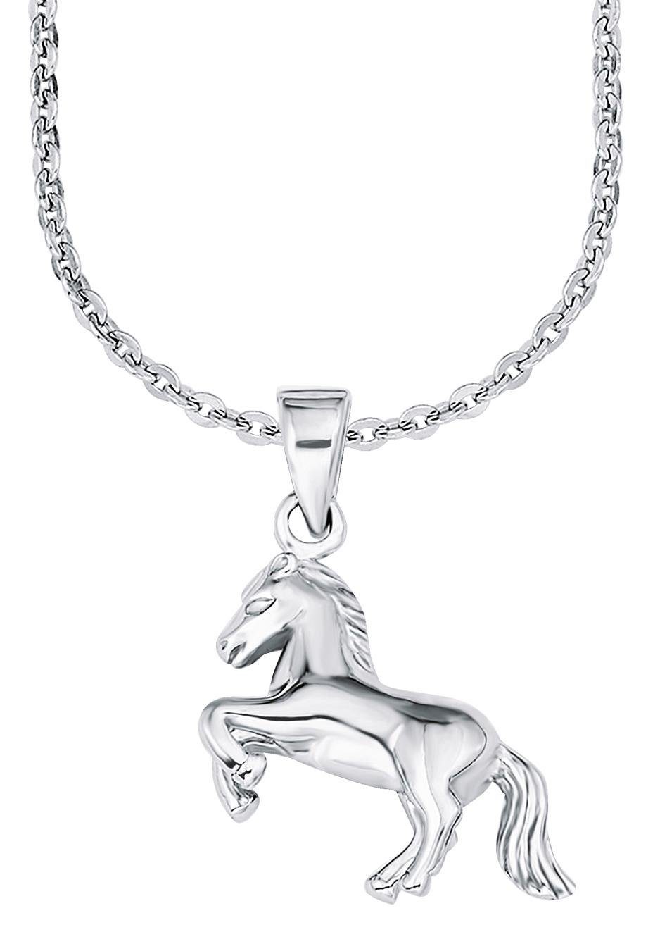 Amor Kette mit Anhänger Pferd