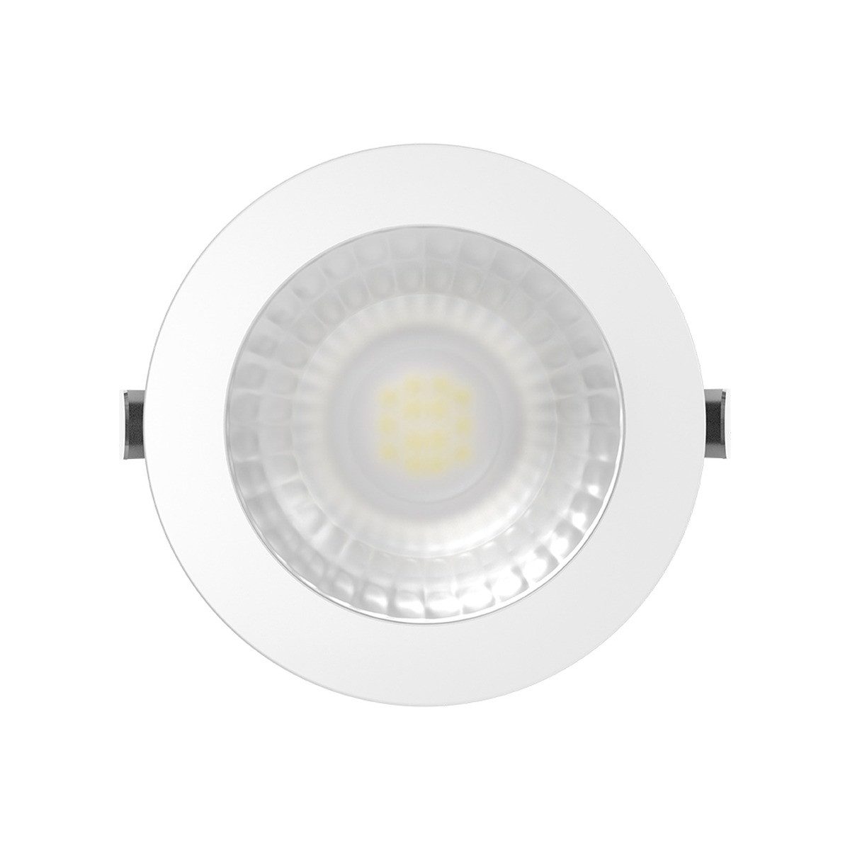 Braytron LED Einbaustrahler Minispot kleiner Einbauleuchte 44mm IP54 Bad inklusive 3 Blenden, LED fest integriert, Neutralweiß, Leistungsstark, Klein, Schwarz, Weiß, Silber