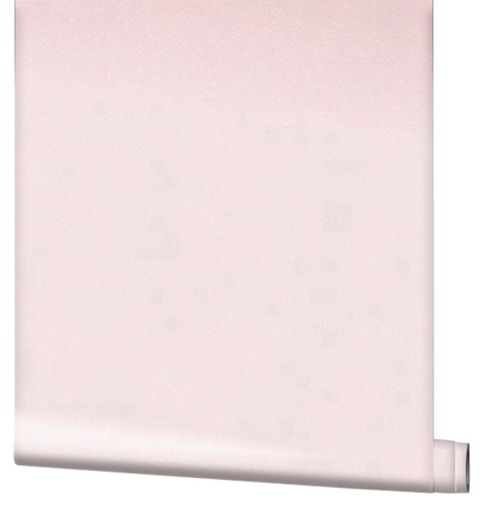 rosa St), Marburg hochwaschbeständig uni, gut Vliestapete, lichtbeständig, (1 Strukturmuster,