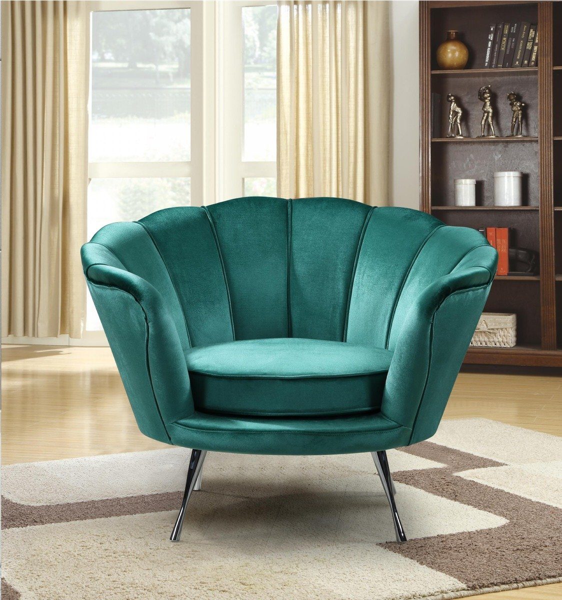 KAWOLA Sessel Polstersessel Stoff Velvet versch. Farben »NARLA« - KAWOLA