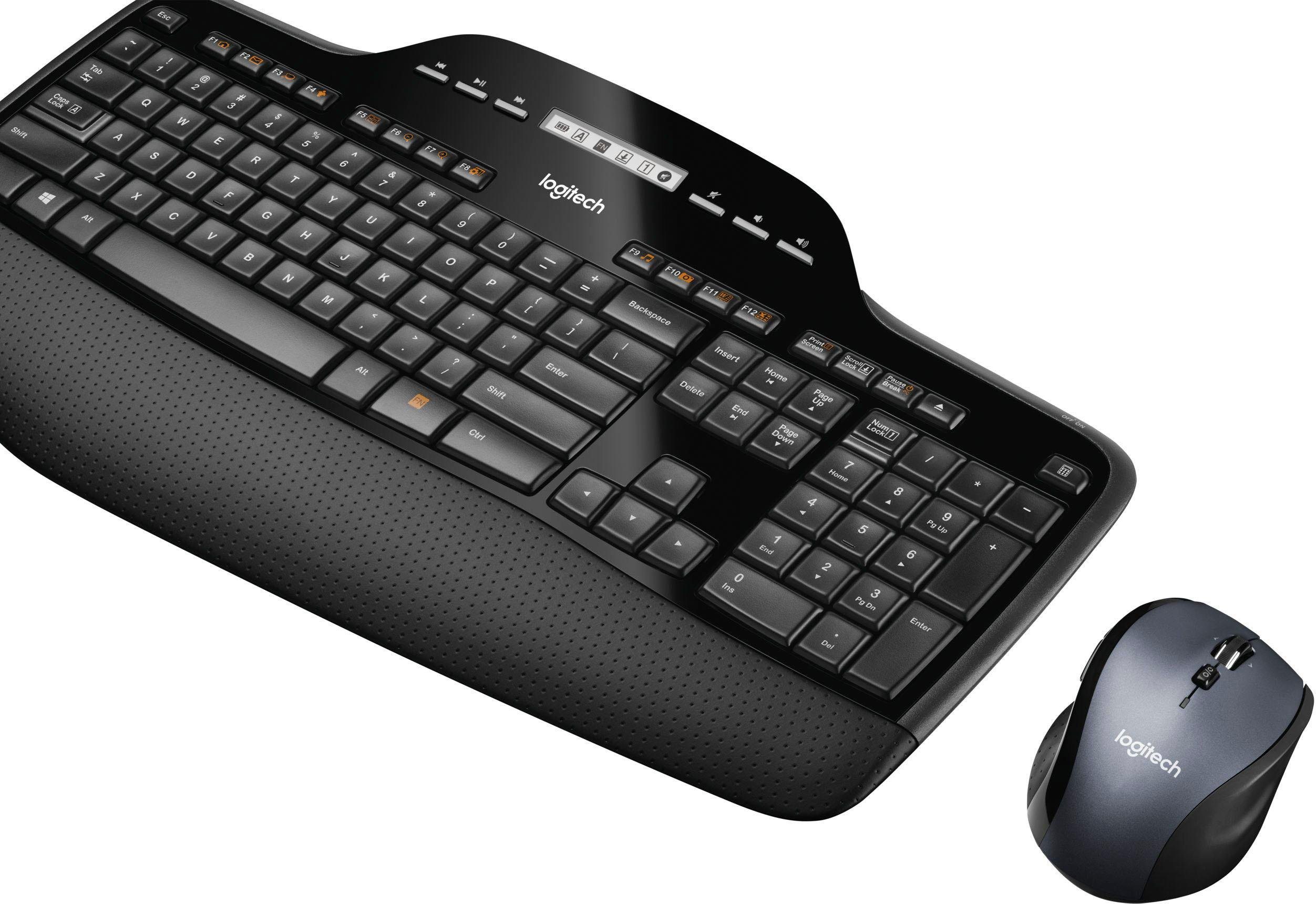 »MK710 Wireless Desktop« Tastatur (Handgelenkauflage, LCD-Anzeige) »MK710 Wireless Desktop« Tastatur (Handgelenkauflage, LCD-Anzeige)