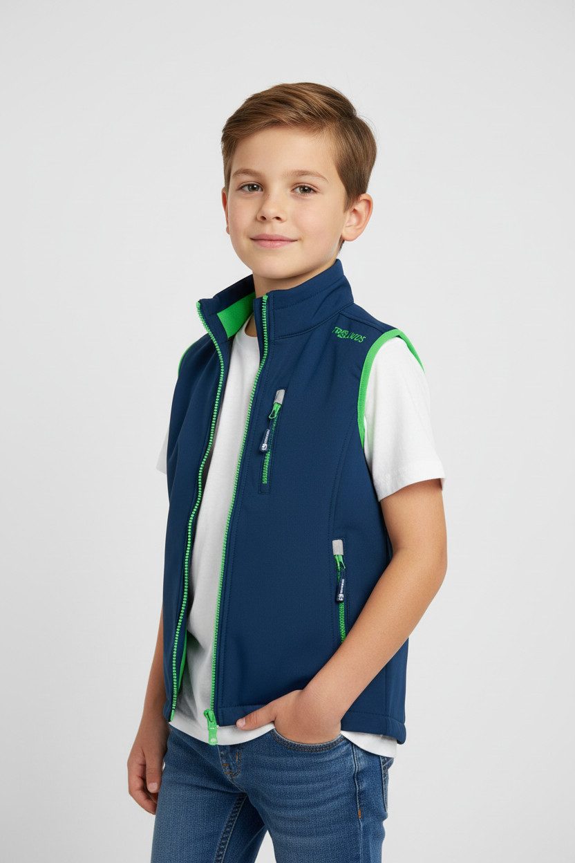 TROLLKIDS Softshellweste KIDS TROLLFJORD VEST (1-tlg)