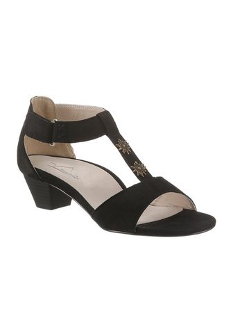 Trachtensandalette с Edelweiss-Applika...