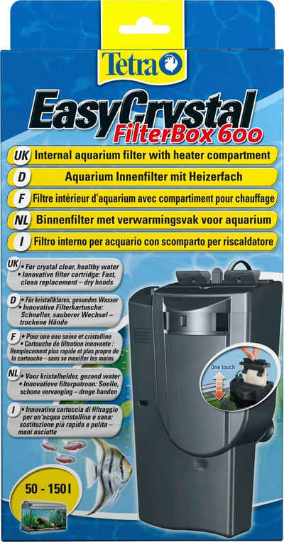 Tetra Aquariumfilter EasyCrystal Filter Box 600, für Aquarien von 50-150 l