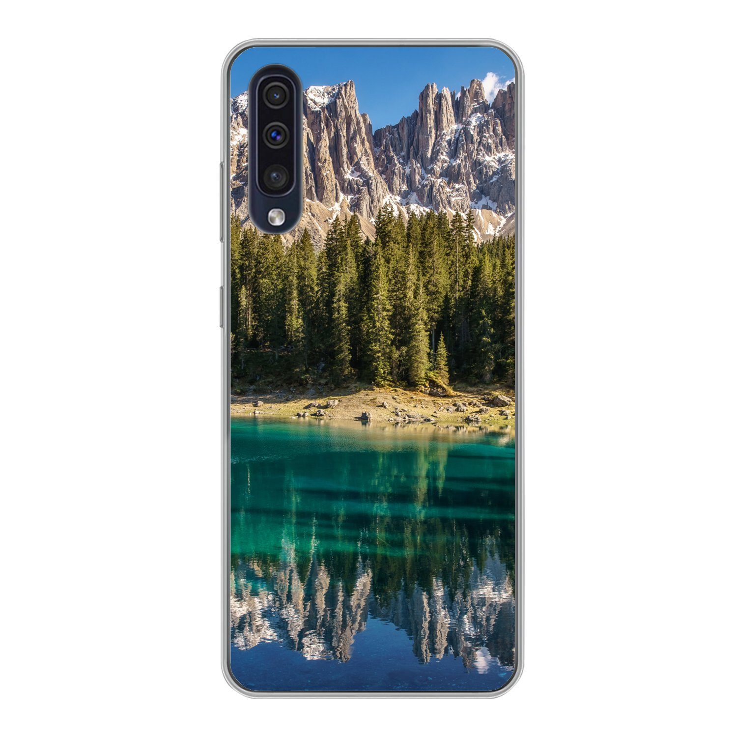 Handyhülle für Samsung Galaxy A30s Berg - Wald - Strand