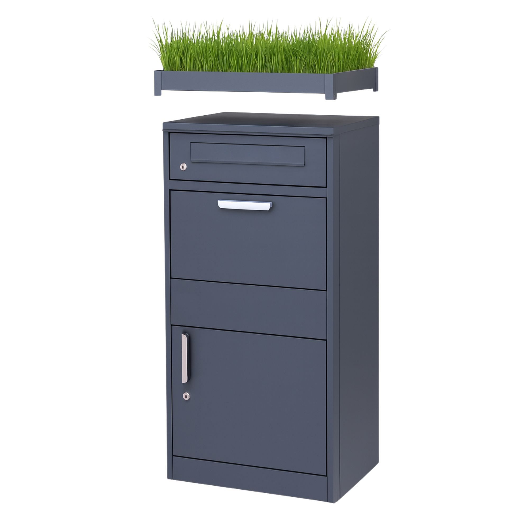 osoltus Standbriefkasten Paketbox Briefkasten Standbriefkasten mit günstig online kaufen