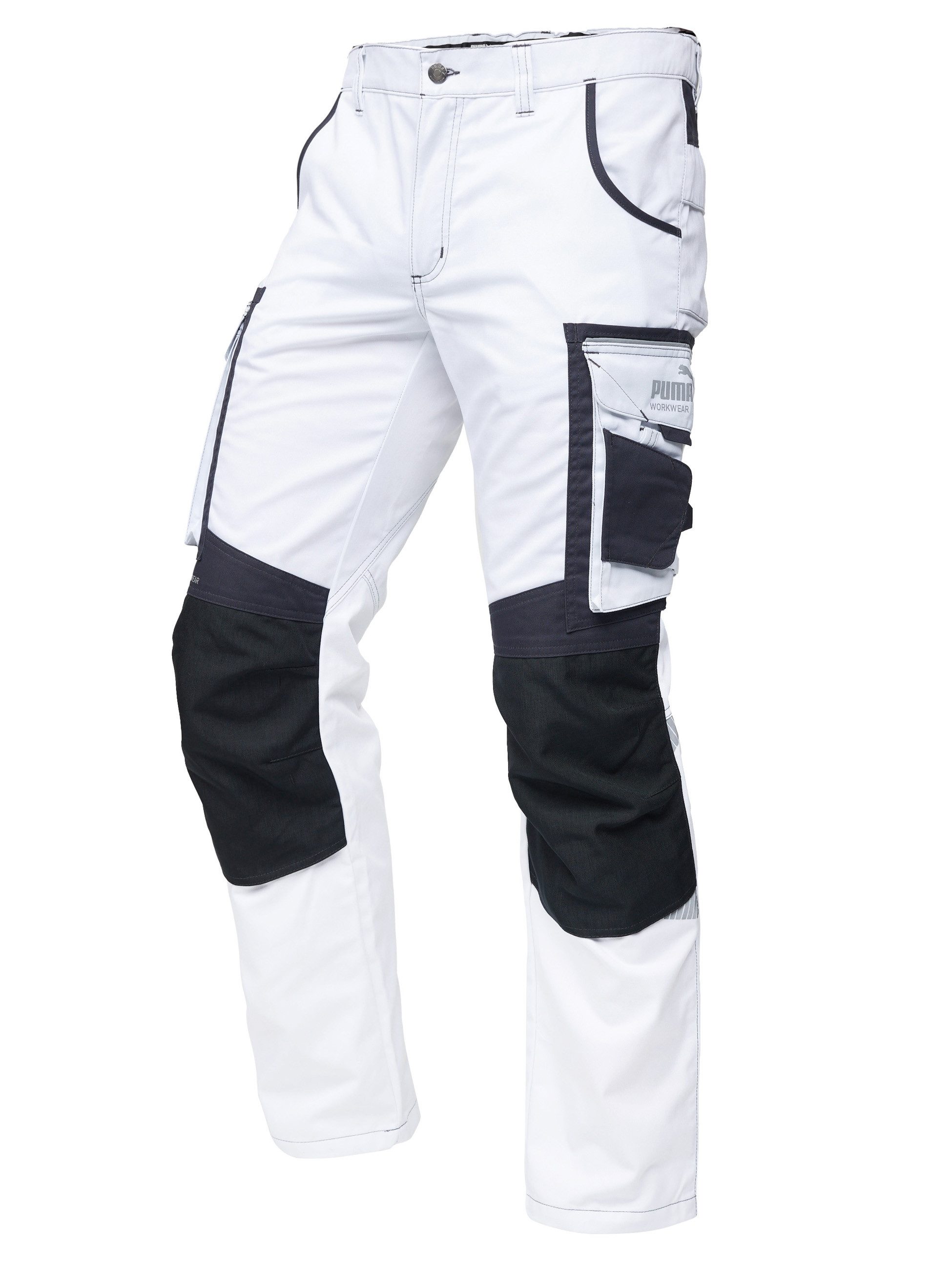 PUMA Workwear Arbeitsbundhose PRECISION X Arbeitshose für Herren - Verstärkte Kniepartien mit vielen Taschen - für Handwerk, Produktion und Baugewerbe