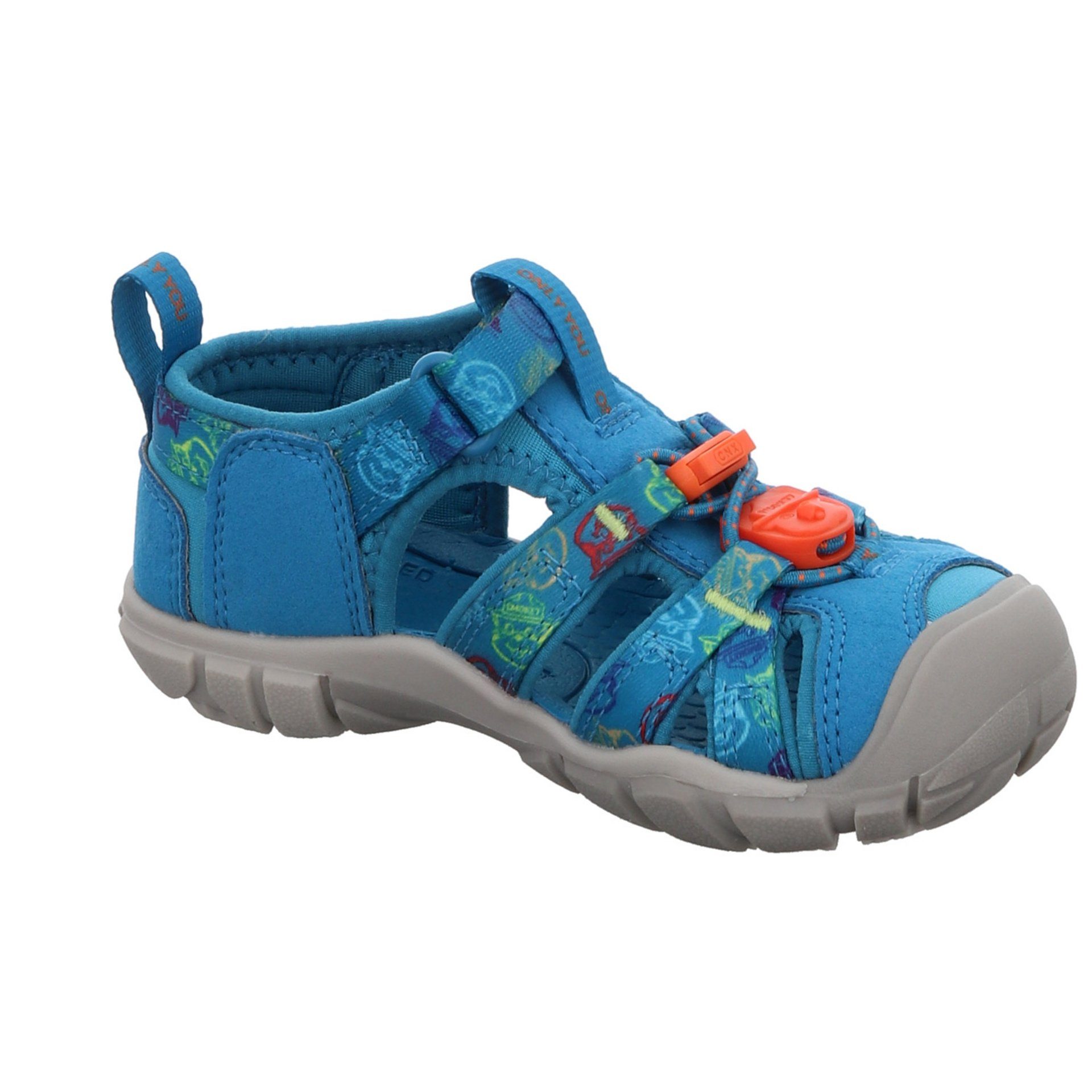 Jungen Schuhe Sandale Synthetikkombination smokey Seacamp Keen Outdoorsandale bear Sandalen