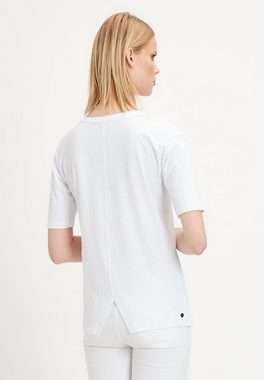 ORGANICATION T-Shirt T-Shirt aus Leinen-Bio-Baumwolle-Mix in White