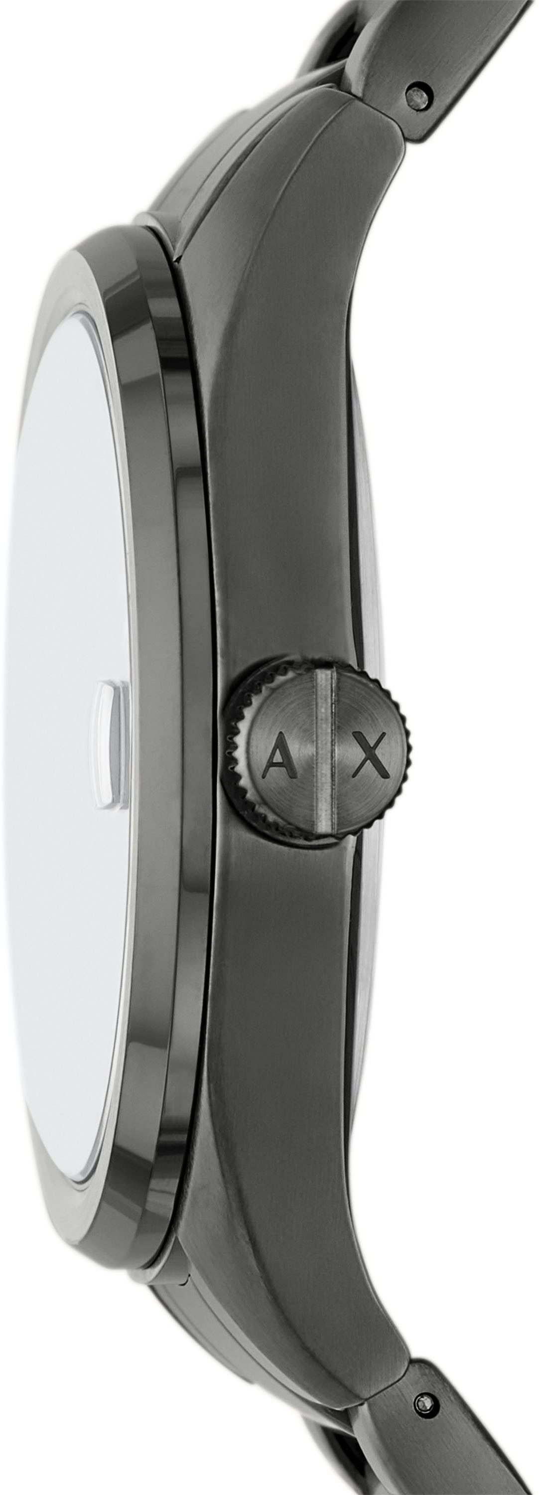 ARMANI EXCHANGE Quarzuhr AX1421, Armbanduhr, Damenuhr, Herrenuhr, Edelstahlarmband, analog, Tag