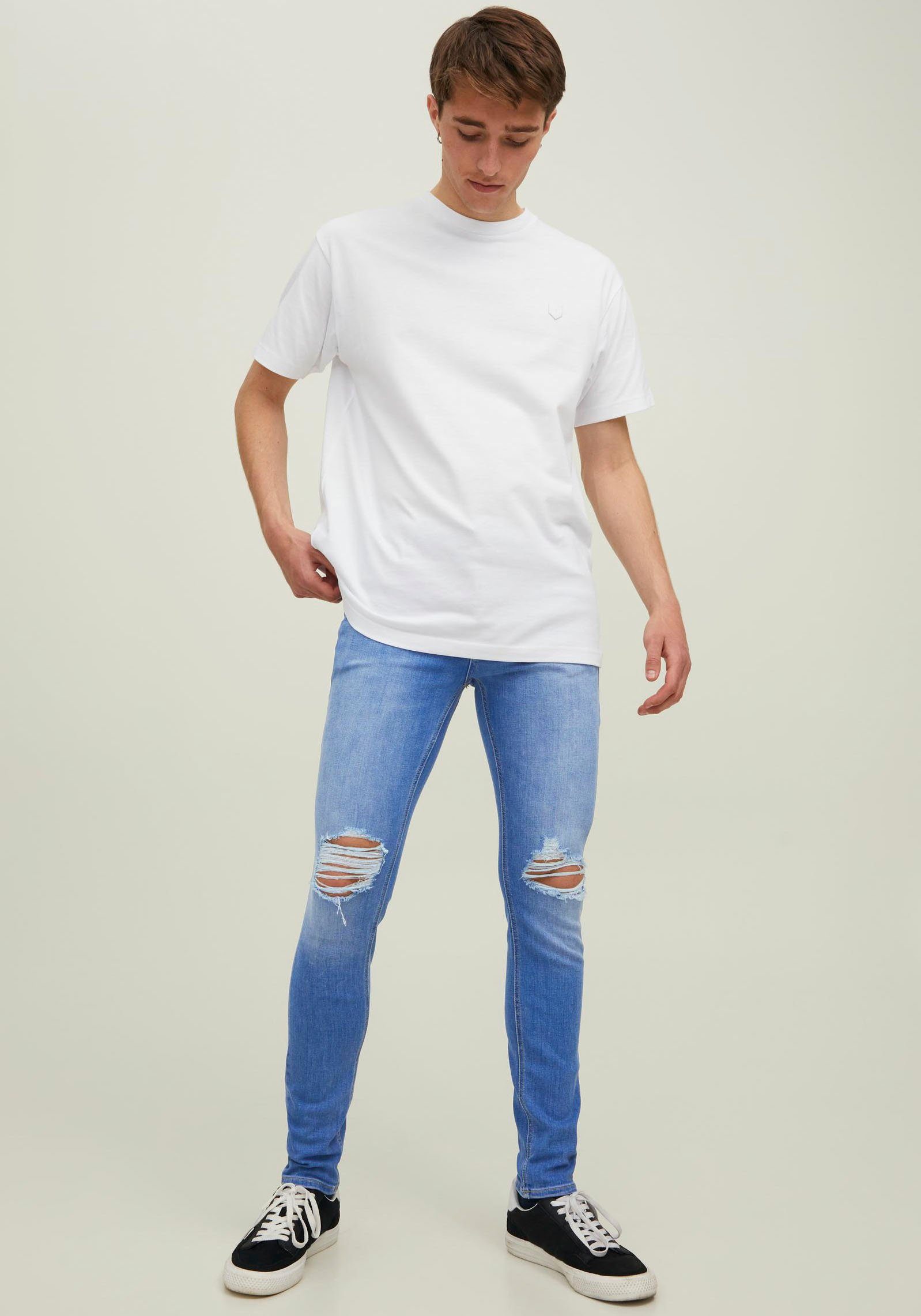 Jack & Jones Skinny-fit-Jeans JJILIAM JJORIGINAL Blue Denim GE 314