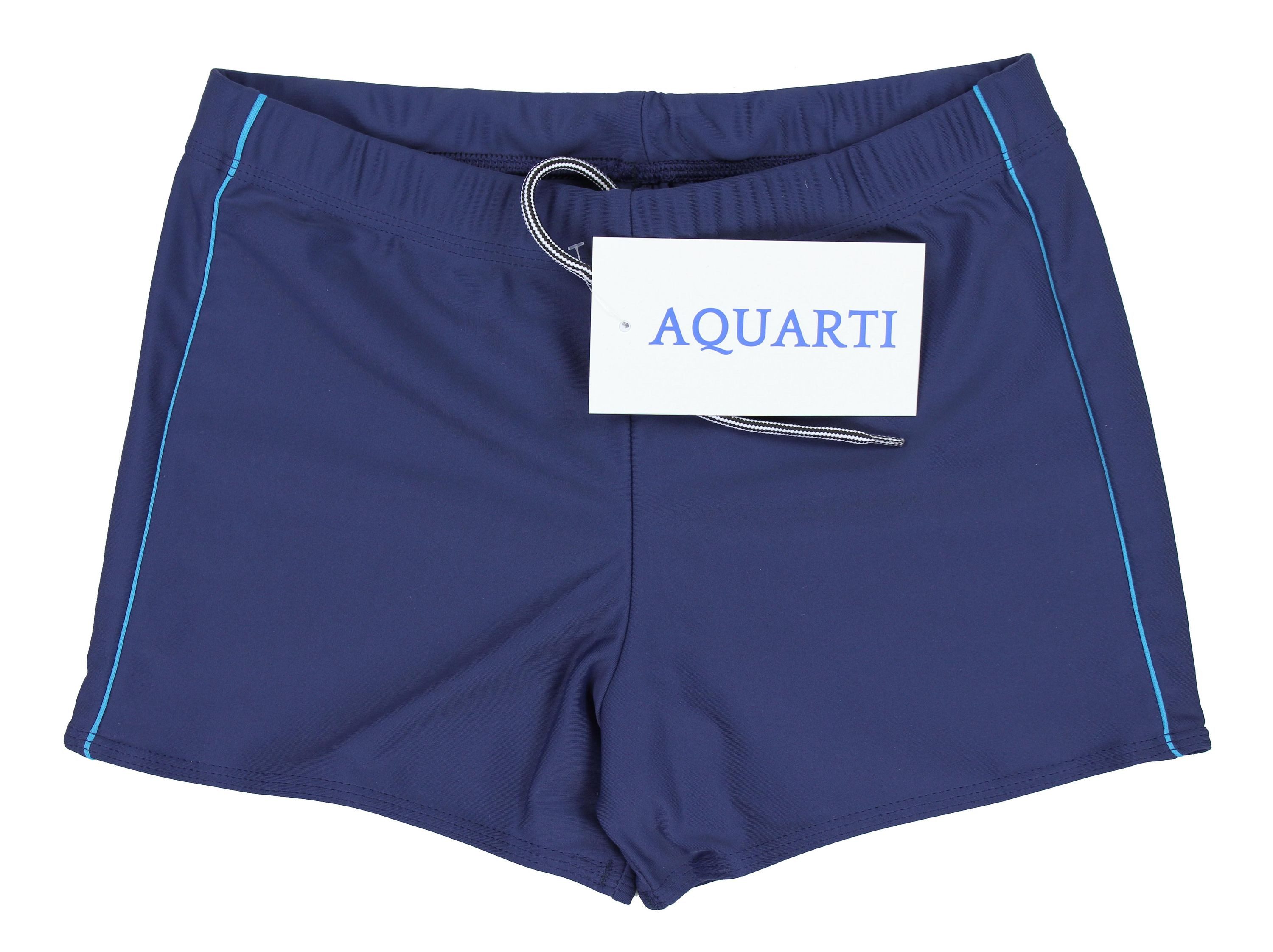 Aquarti Badehose Aquarti Herren Badehose Kurz mit Kontrastpaspel günstig online kaufen
