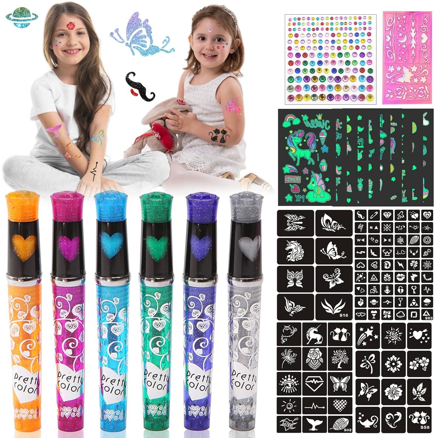 LuxusKollektion Dekohänger Glitzer Tattoo Stifte Kinder günstig online kaufen