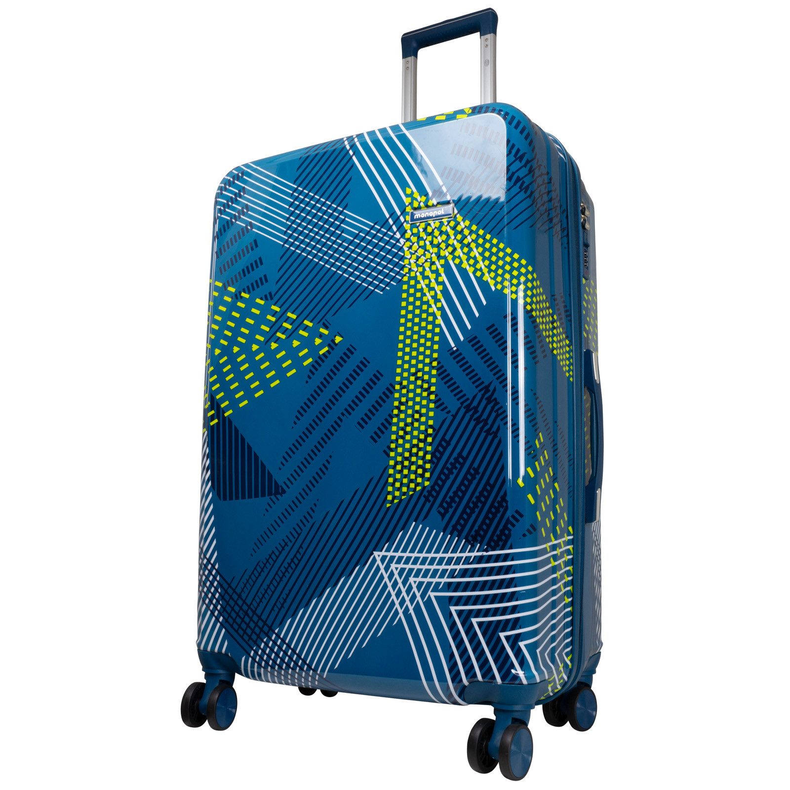 Trendyshop365 Trolley Koffer Ravenna, 4 Farben, 3 Größen, 4 Rollen, Print-D günstig online kaufen