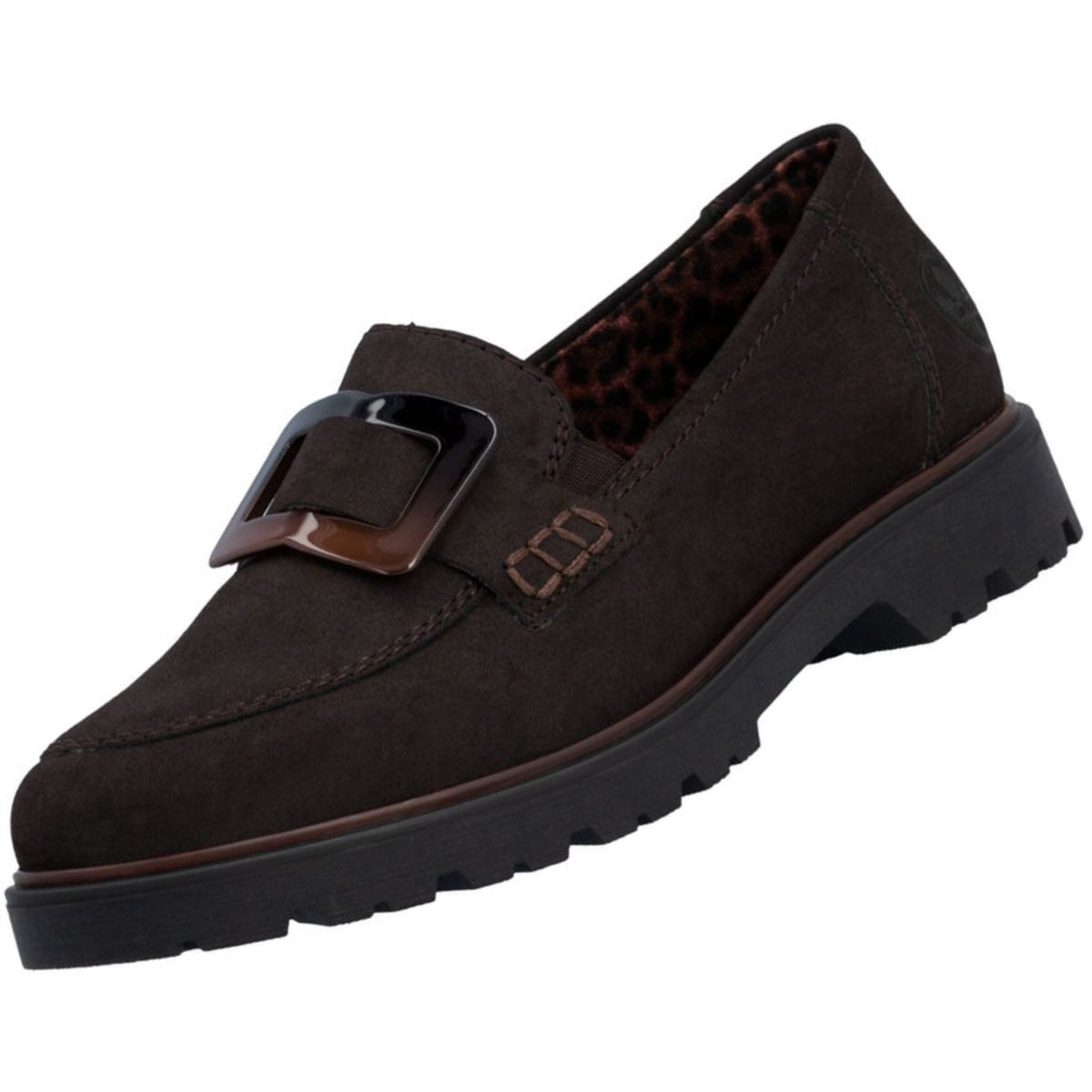 Rieker 45553-25 Slipper Modischer Loafer für den stilvollen Auftritt
