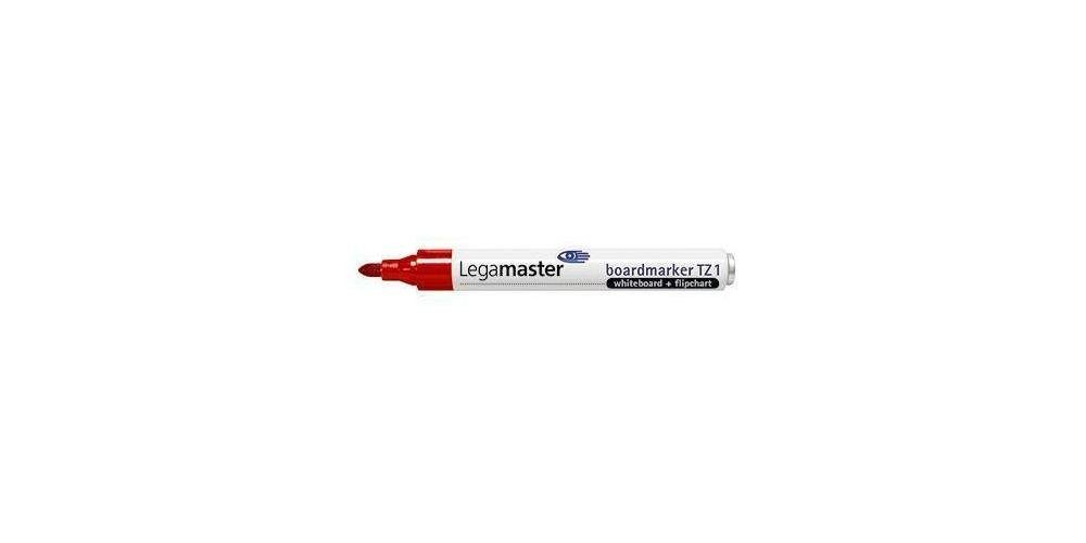1 rot Whiteboardmarker Schreibfarbe: TZ 1,5-3mm LEGAMASTER 1 TZ rot Textilmarker Rundspitze