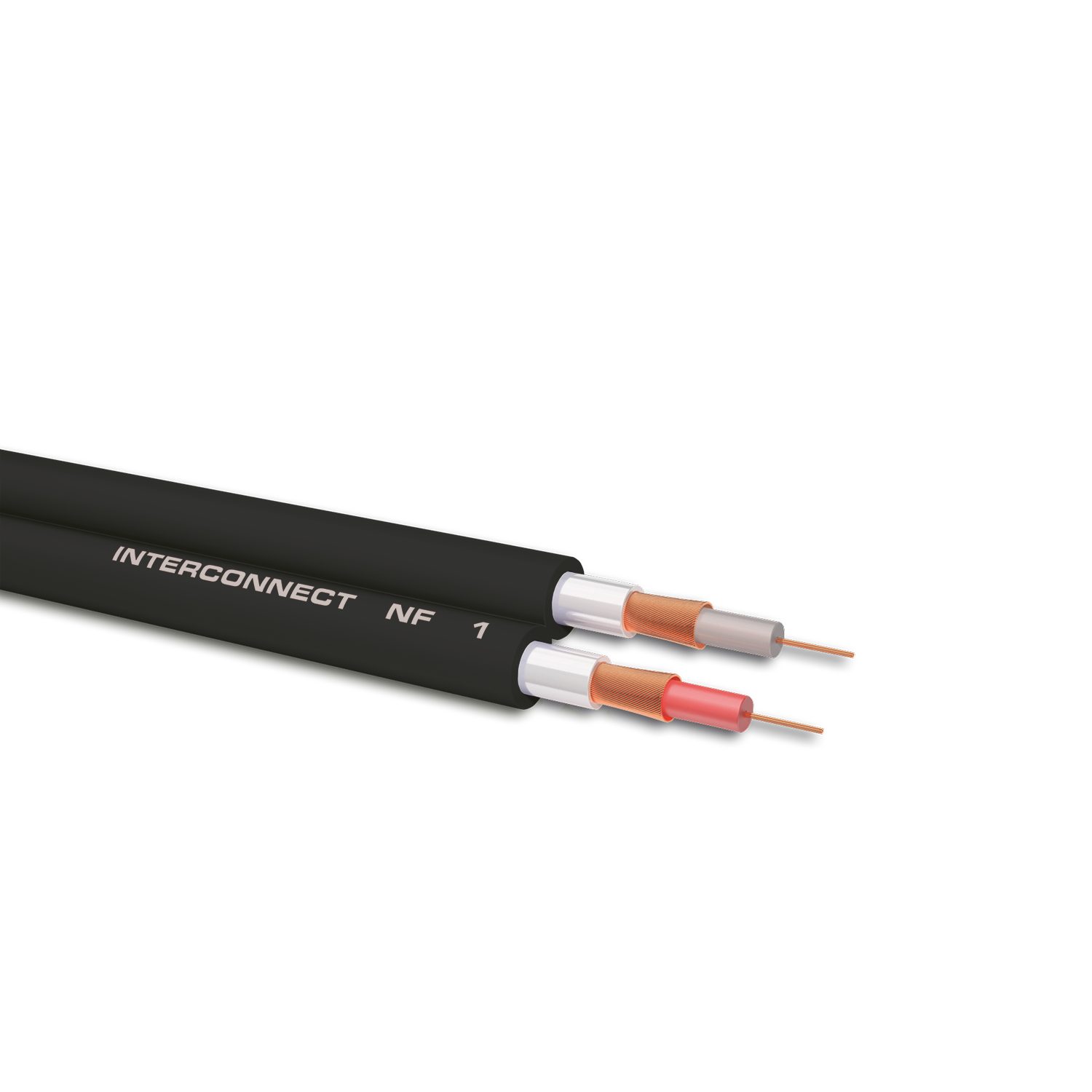 OEHLBACH NF 1 Master NF Audio-Cinchkabel Audio-Kabel, 2 x Cinch, 2 x Cinch (50 cm), Flexibel, Hochwertiges Kupfer
