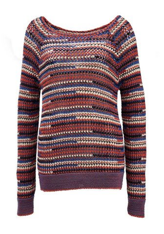 HEINE CASUAL пуловер с Carrée вырез