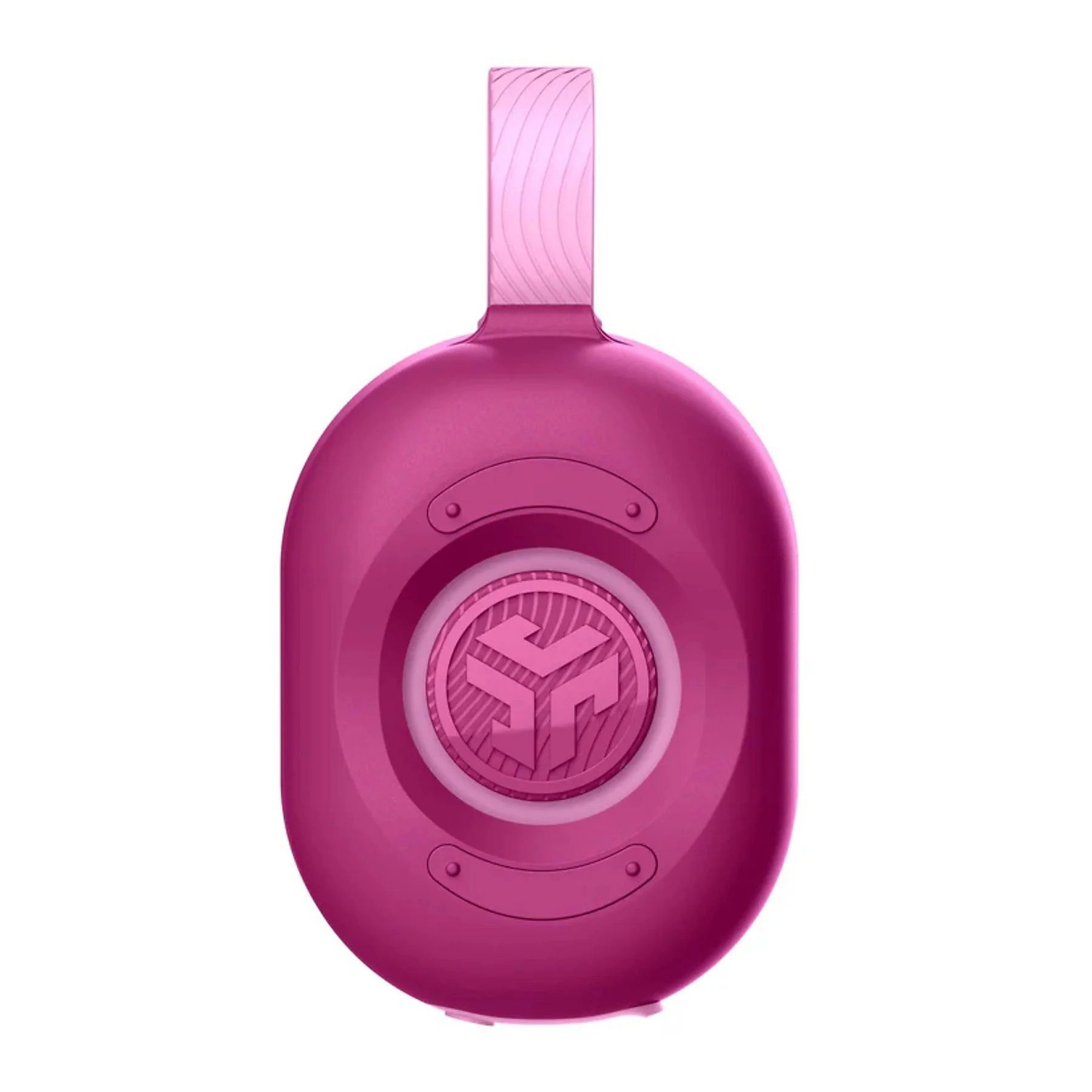 Jlab Pop Party Mulberry Bluetooth-Lautsprecher (IP55 Wasserdichtigkeit, RGB-Beleuchtung, Bluetooth, 5W Sound)