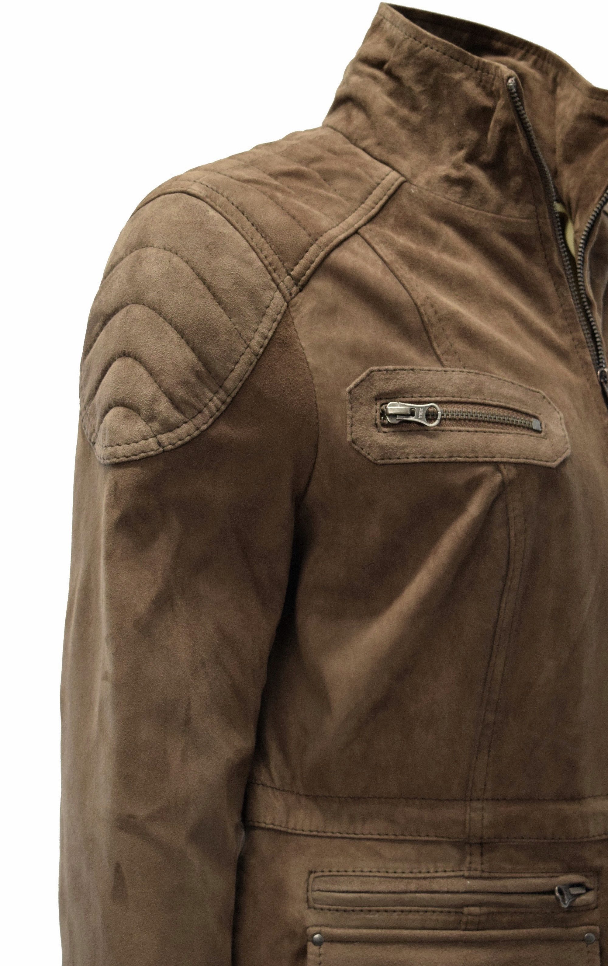 Zimmert Leather Lederjacke Lilli Velourleder