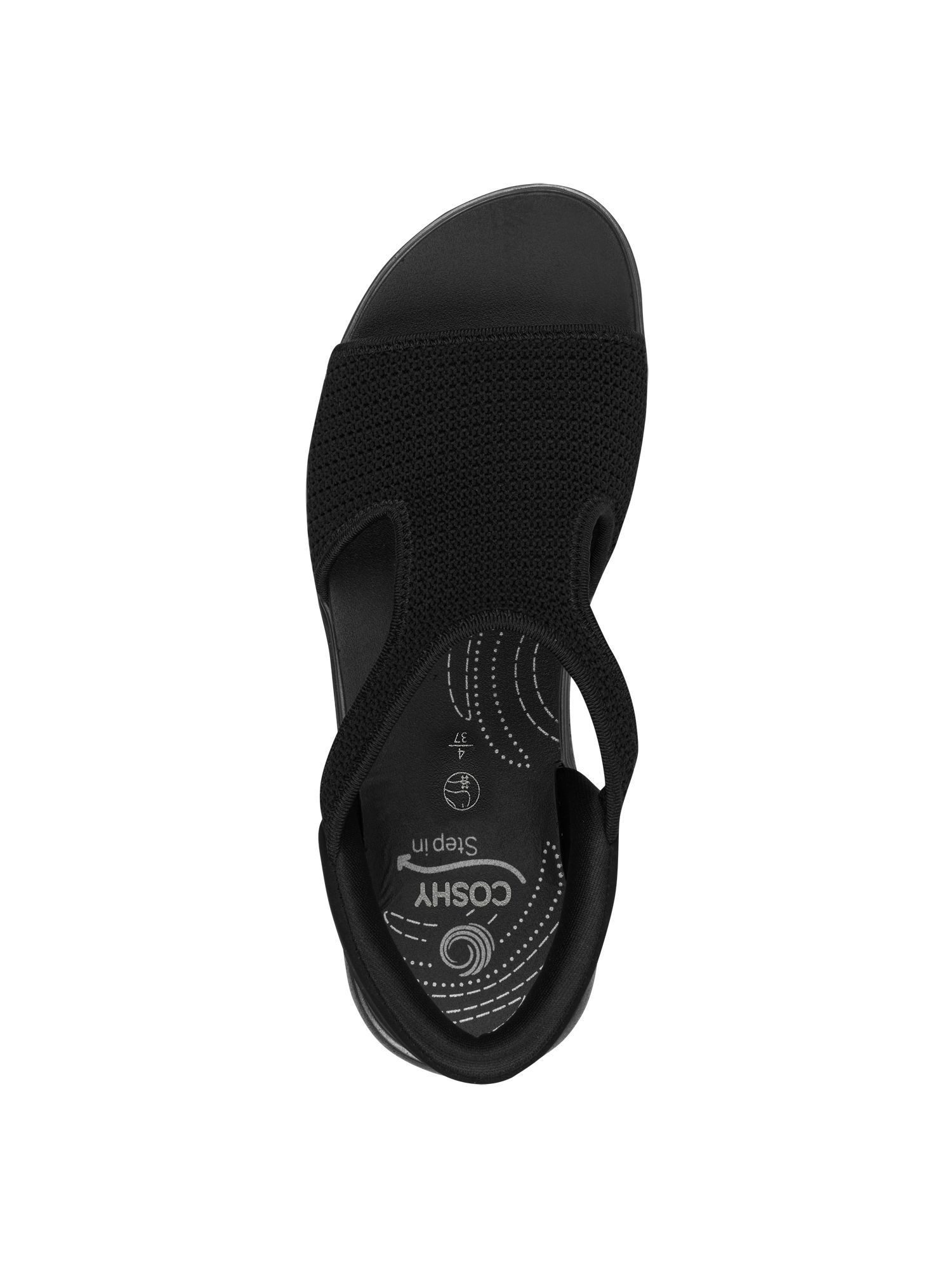 Jana Coshy STEP IN Frauen kein Absatz 8-28775-46 Plateausandaletten