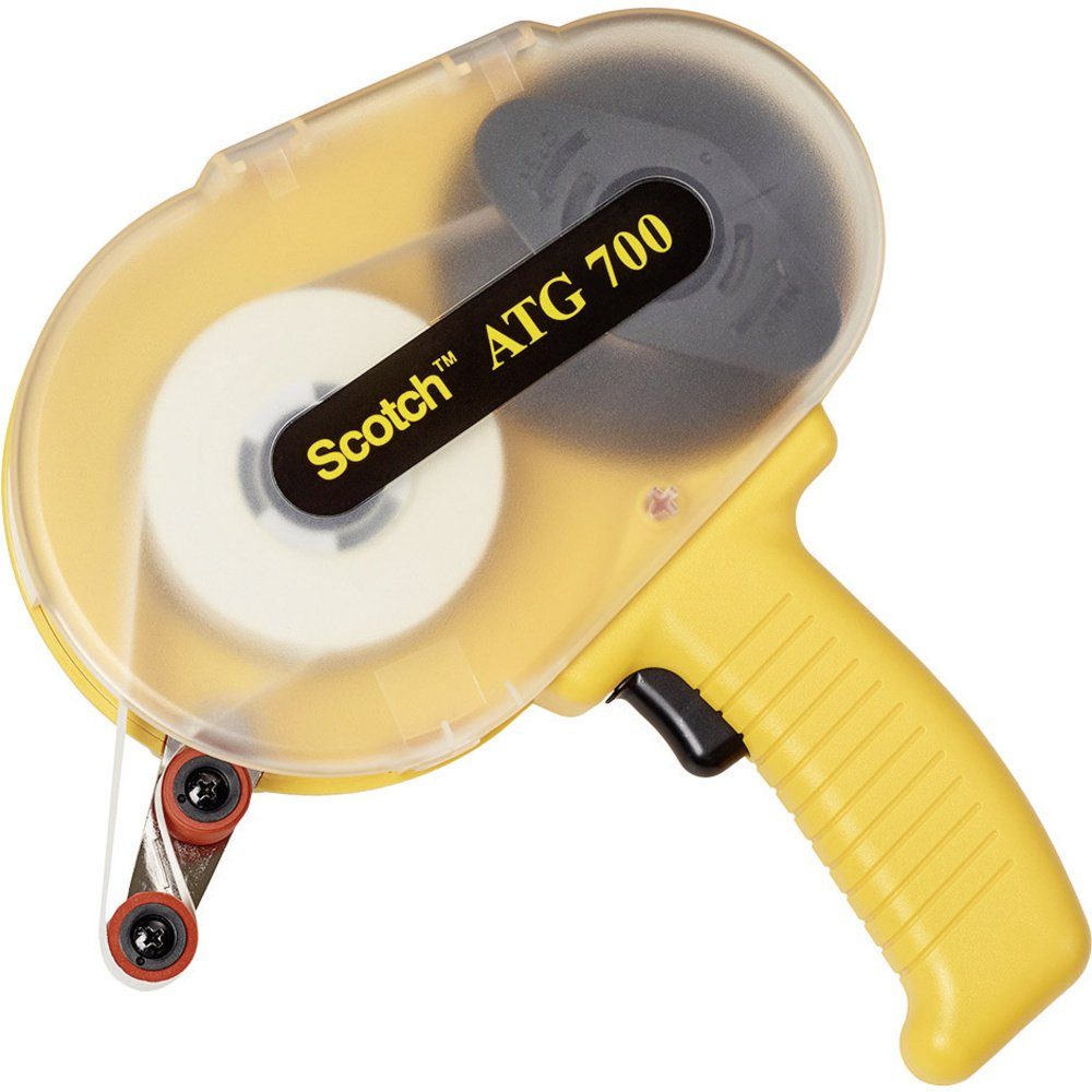 3M Klebeband 3M Packband-Abroller ATG 700 Gelb Rollenbreite (max): 19 mm Rollenlän (ATG 700)