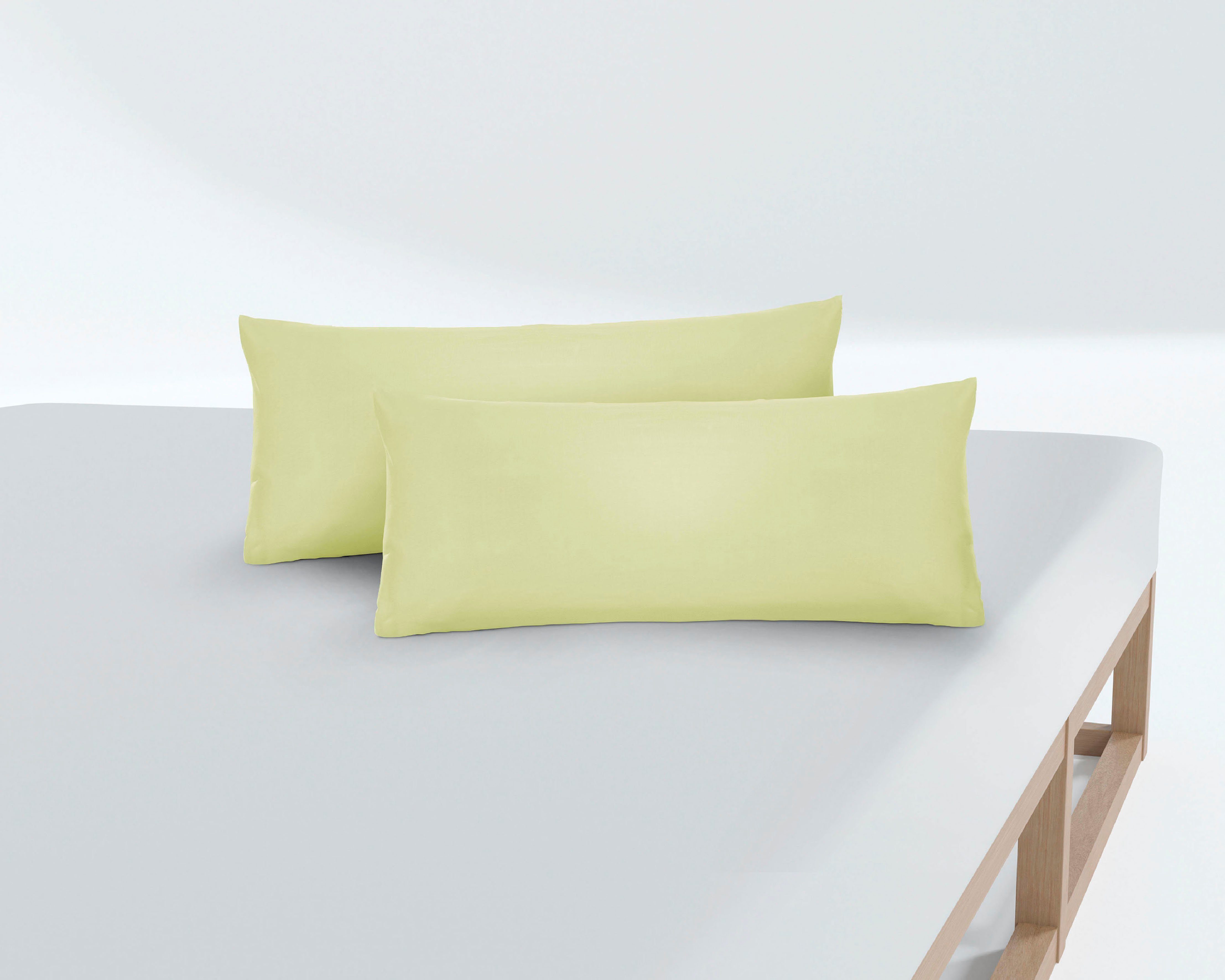 Biberna Kissenbezug Michi Feinjersey mit Reißverschluss, (2 Stück), verschi günstig online kaufen