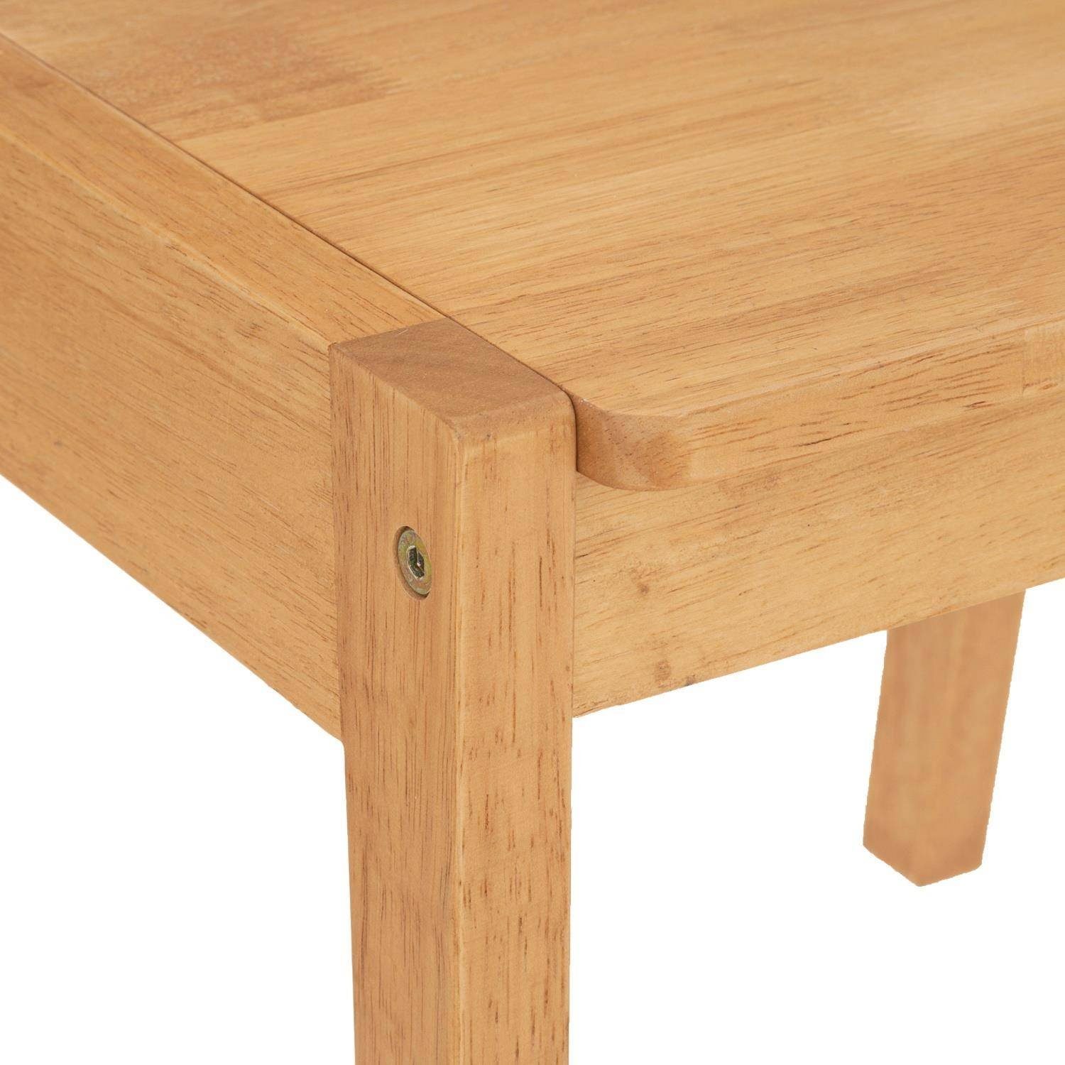 Atmosphera Créateur d'intérieur Hocker Kinderstuhl aus Holz ROBIN, Höhe der Sitzfläche 30 cm (1 Stk., Sitzhocker), funktional – Bild 4 von 4