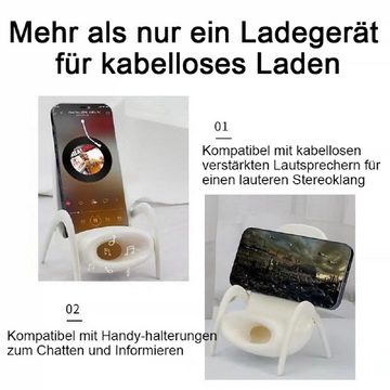 HYTIREBY Kabelloses Ladegerät für Apple Android, Halterung für Stuhltelefon Wireless Charger