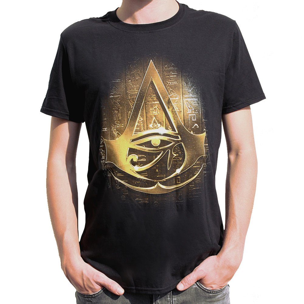 DIFUZED T-Shirt Assassins Creed Origins Golden Crest