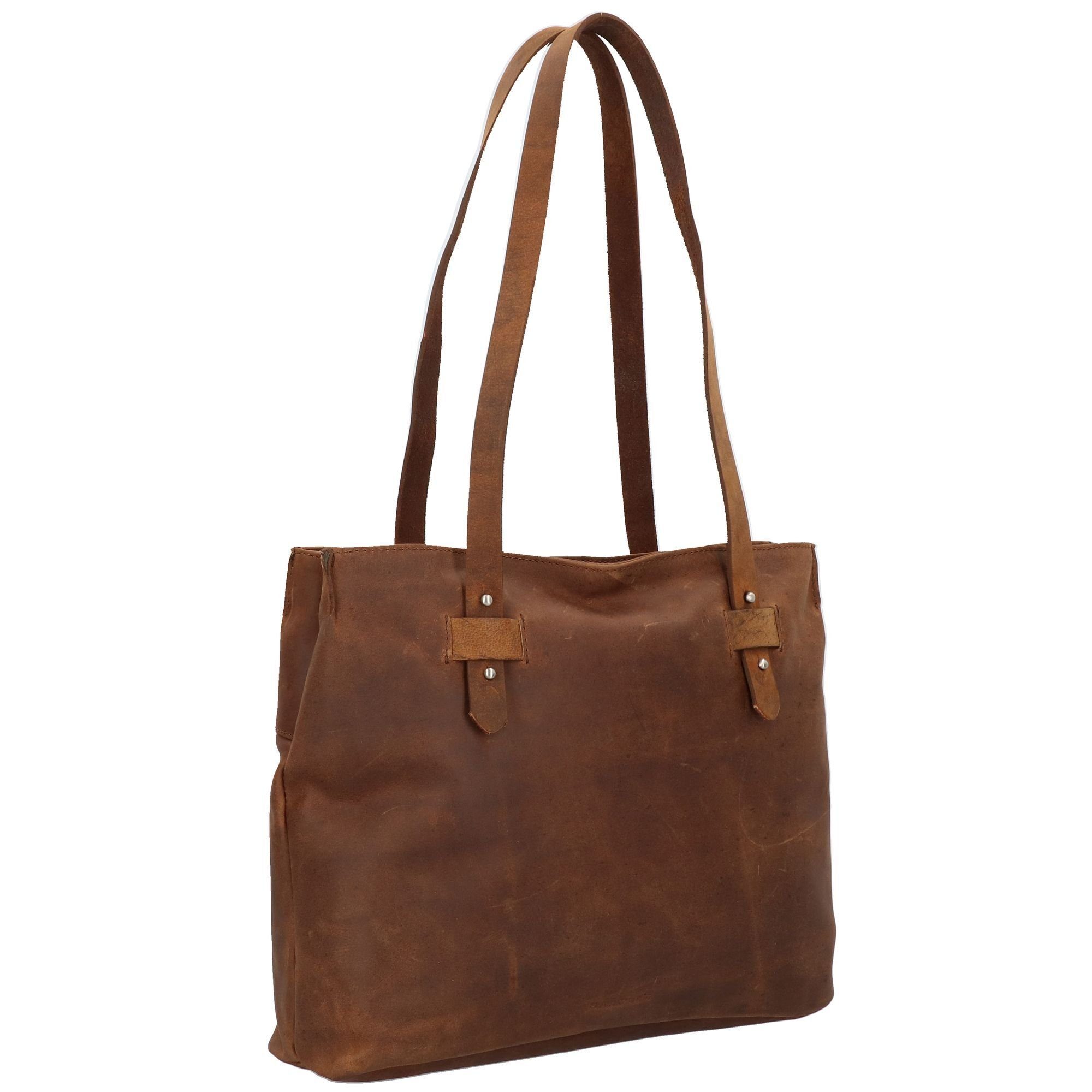 Harold's Schultertasche Antik, Leder