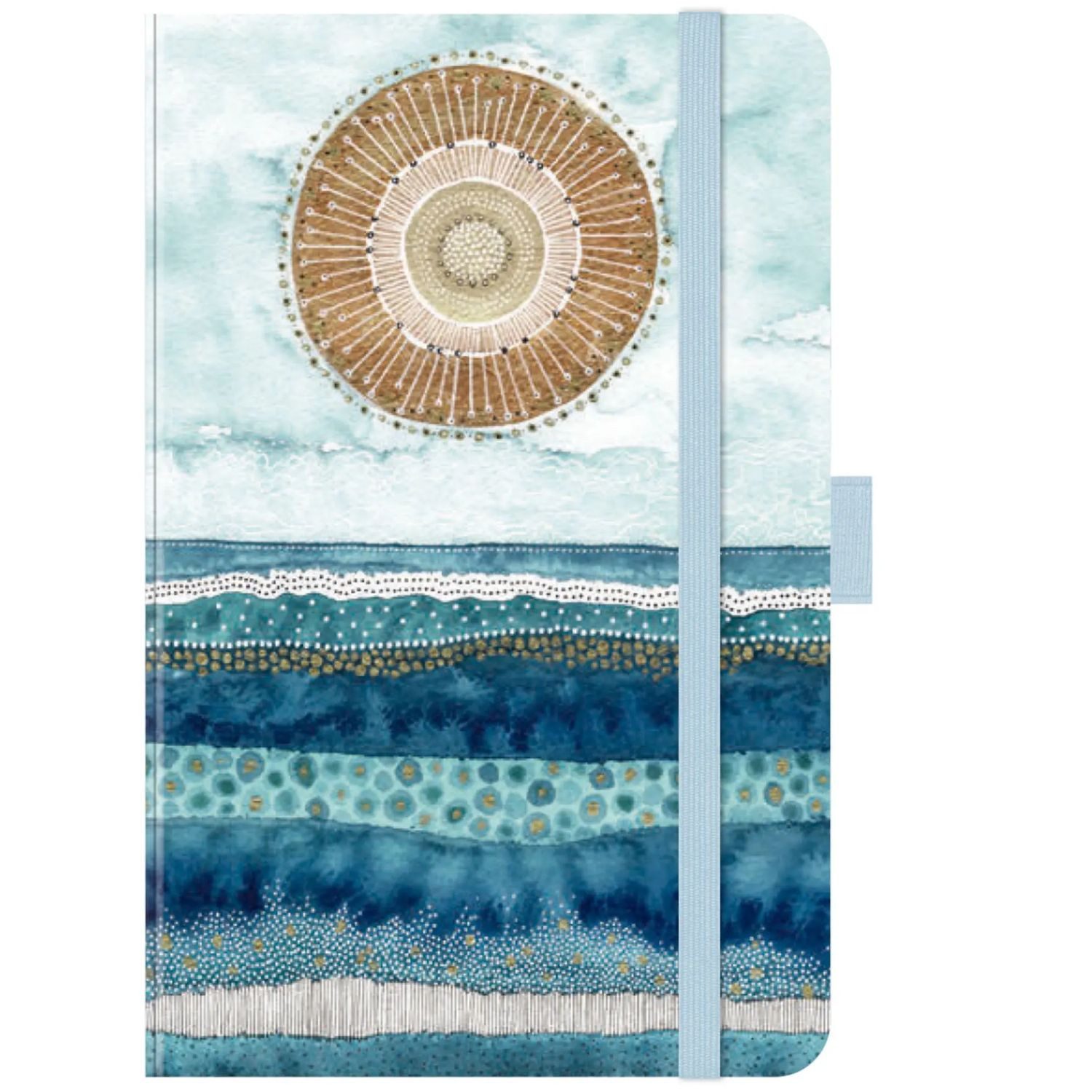 Korsch Verlag Taschenkalender Premium Timer Small "Golden Waves" 2027