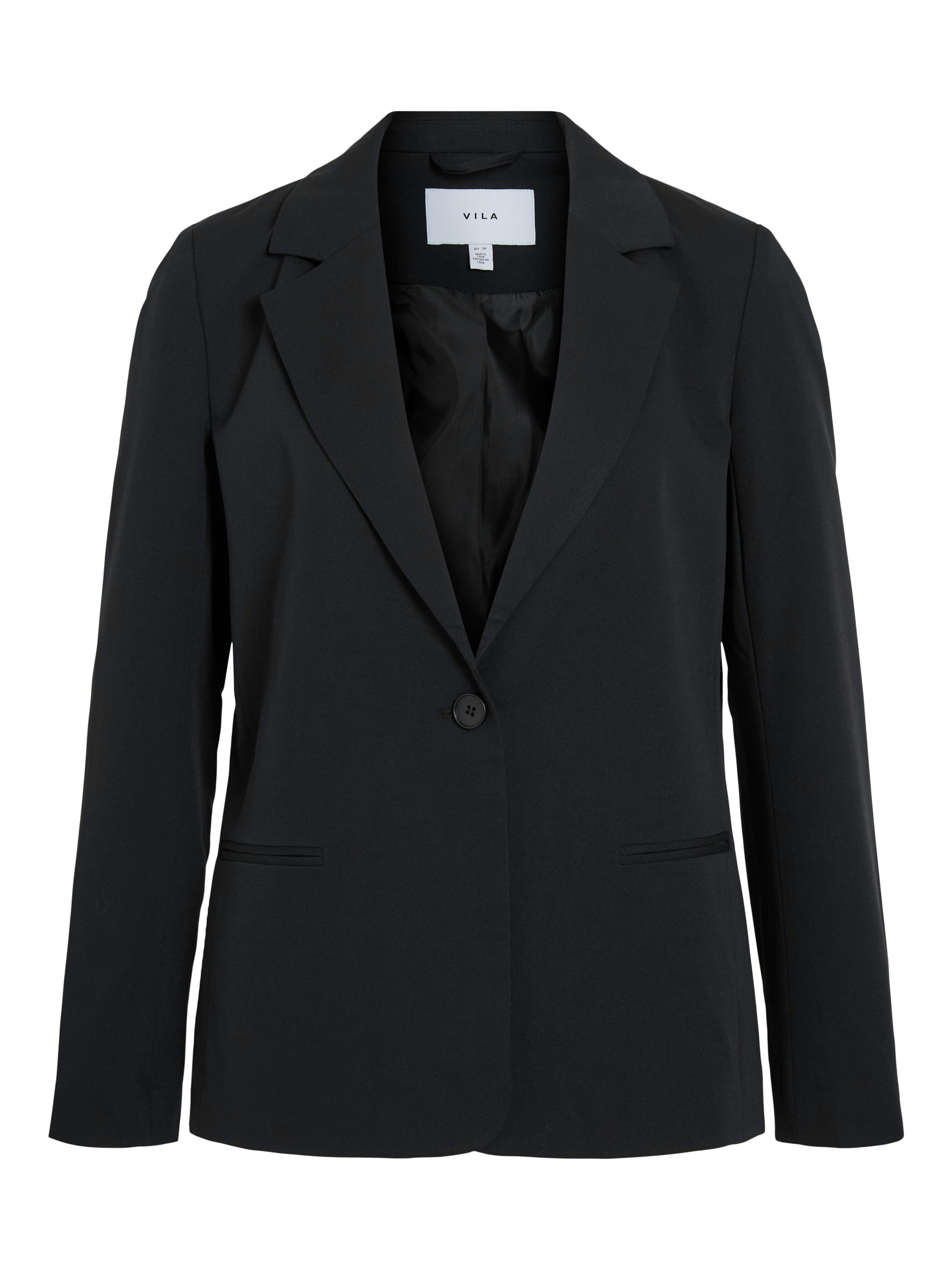 Vila Kurzblazer VIBELLA L/S BLAZER - NOOS Materialmix