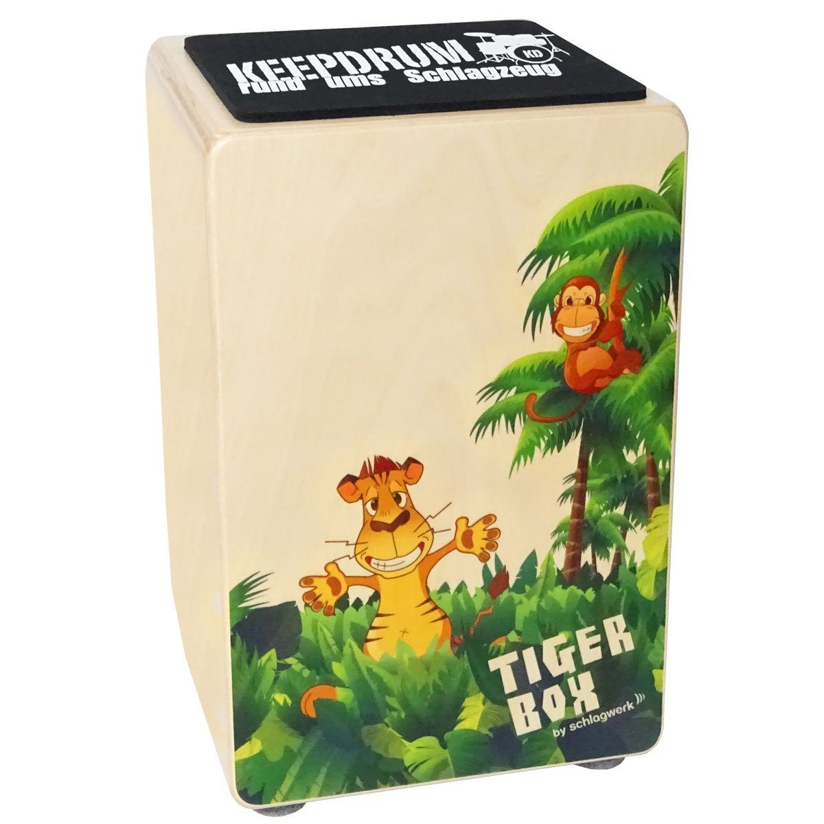 Schlagwerk CP400 Tigerbox Kinder-Cajon Sitz-Pad keepdrum Tasche 