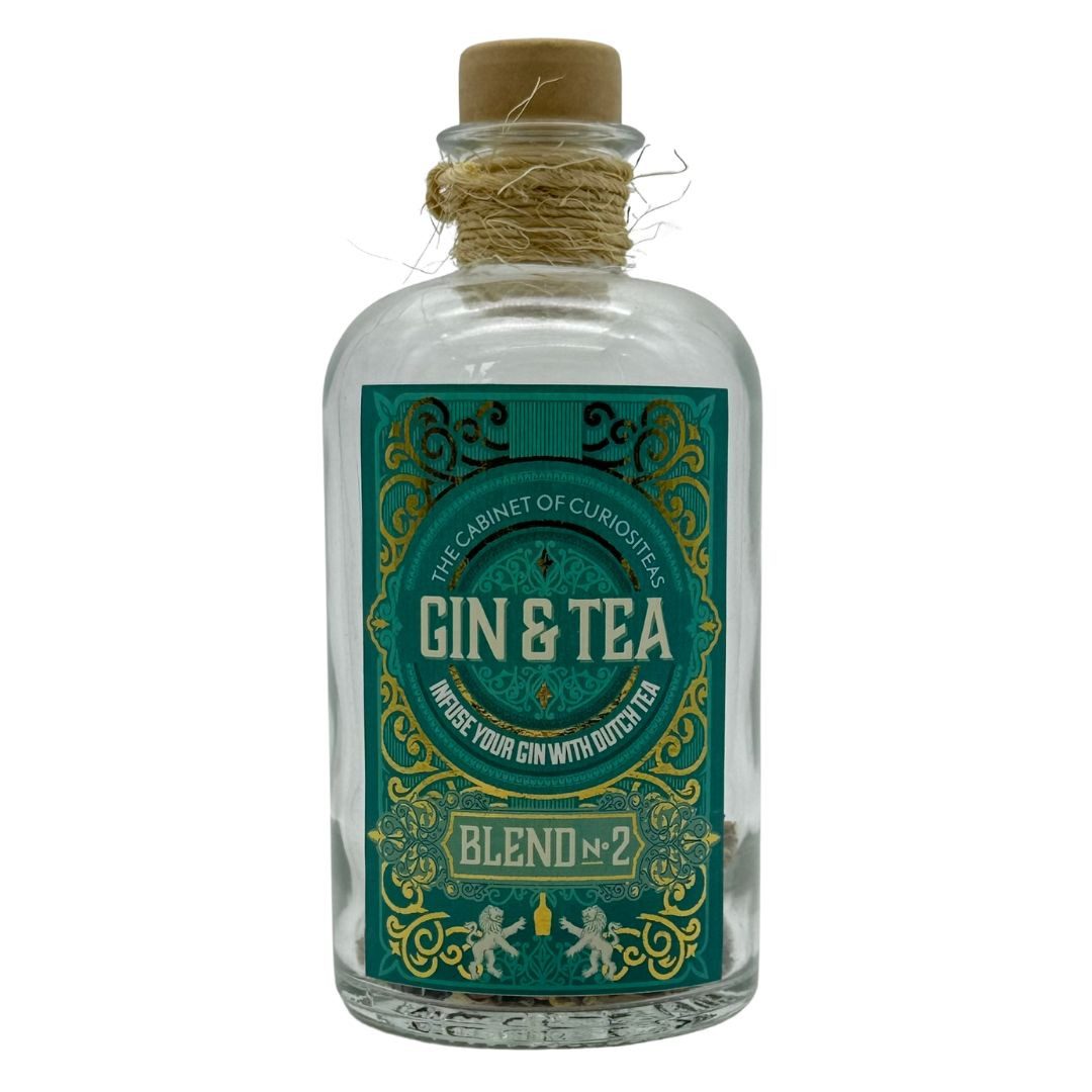 Tea Netherlands Trinkflasche GIN Infuser No.2, Mit Flasche und Korkverschluss