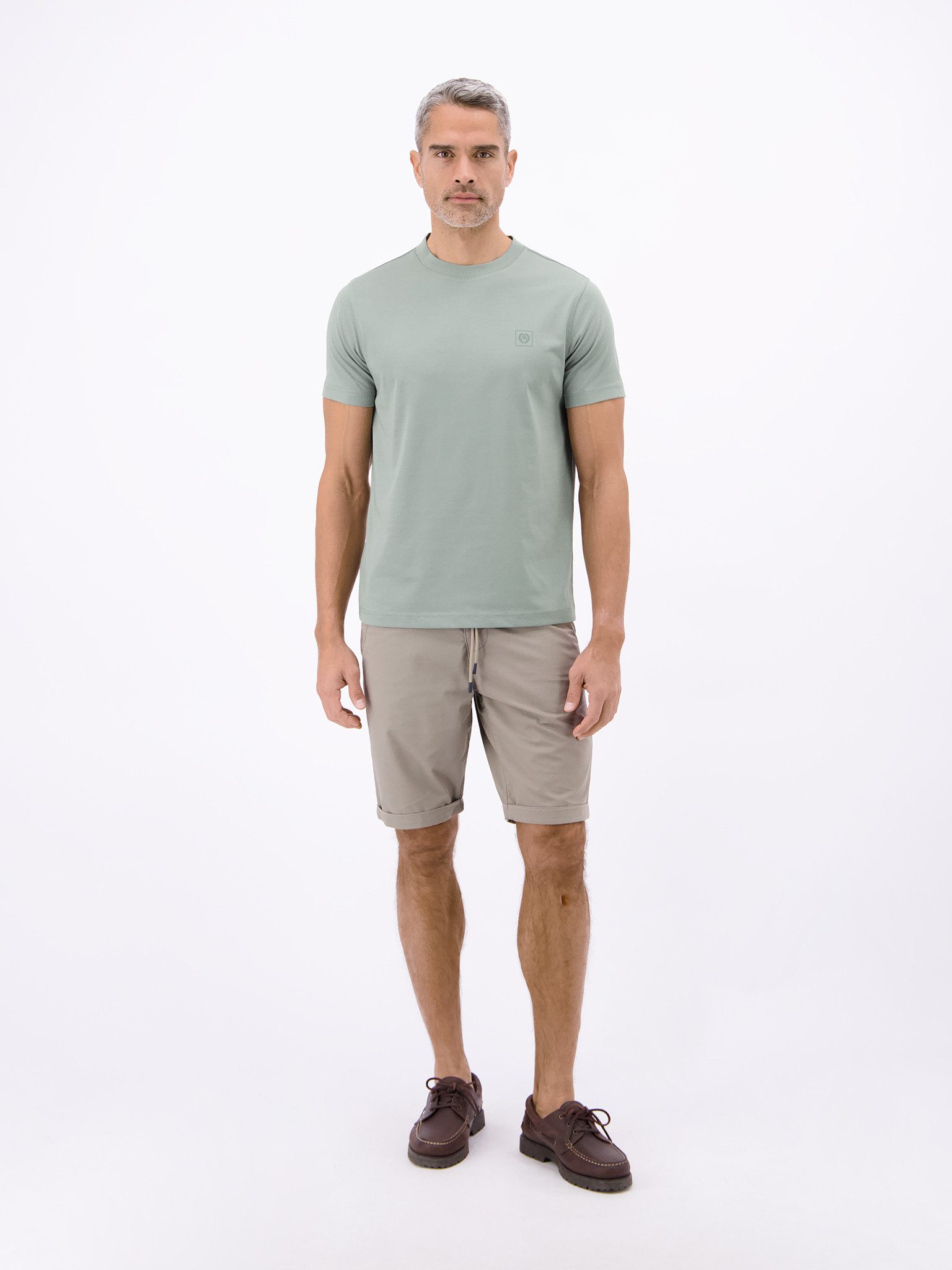 LERROS T-Shirt mit Logo Stickerei – Bild 2 von 4