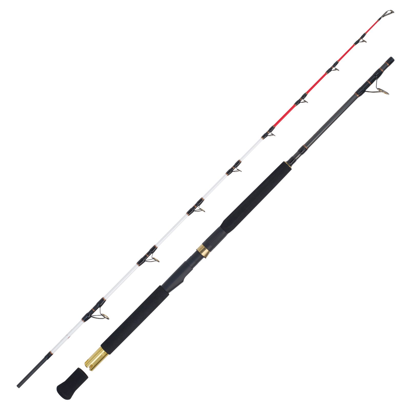 WFT Spinnrute, (1-tlg), WFT Adventure Deep Water 2,15m, 50lbs 200-1200g Meeresrute