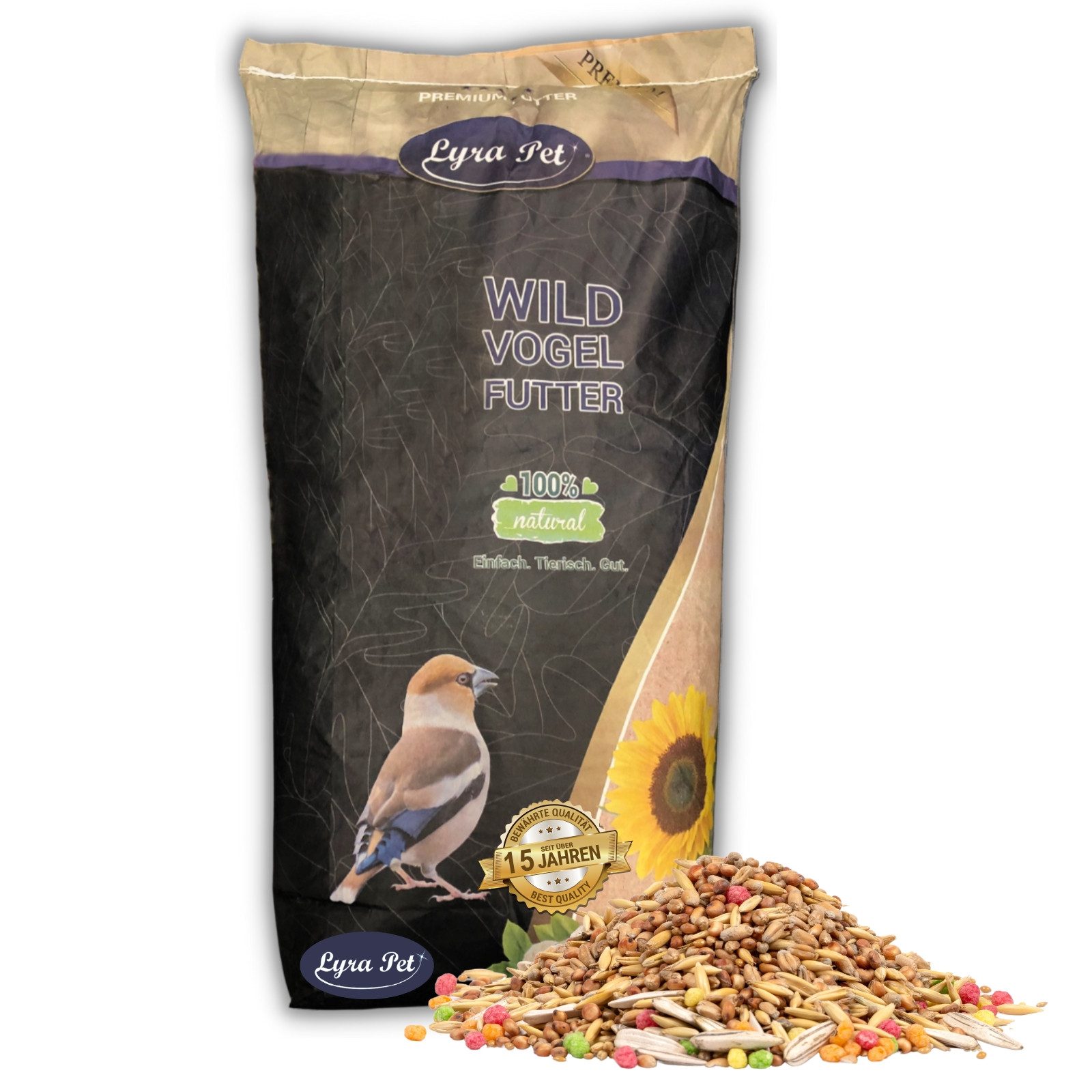 Lyra Pet 10 kg Lyra Pet® Streufutter Vogelfutter, für: Wildvogel