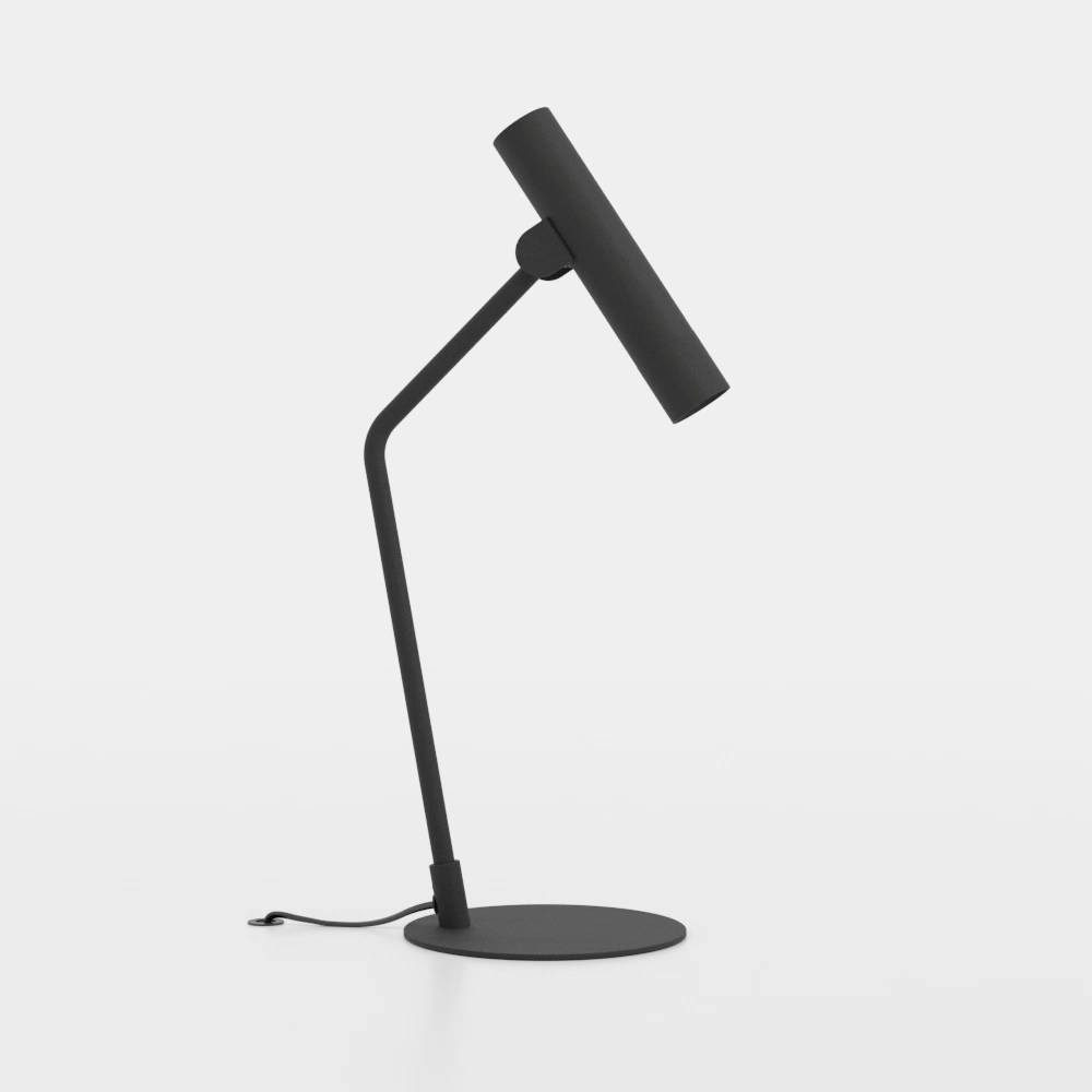 EGLO Tischleuchte ALMUDAINA Tischlampe, Stahl, IP20, Schreibtischlampe, Bürolampe, Lampe, Ein-/Ausschalter, LED fest integriert, Warmweiß, Tischleuchte, H 49,5 cm, schwarz, 1X5W inkl.