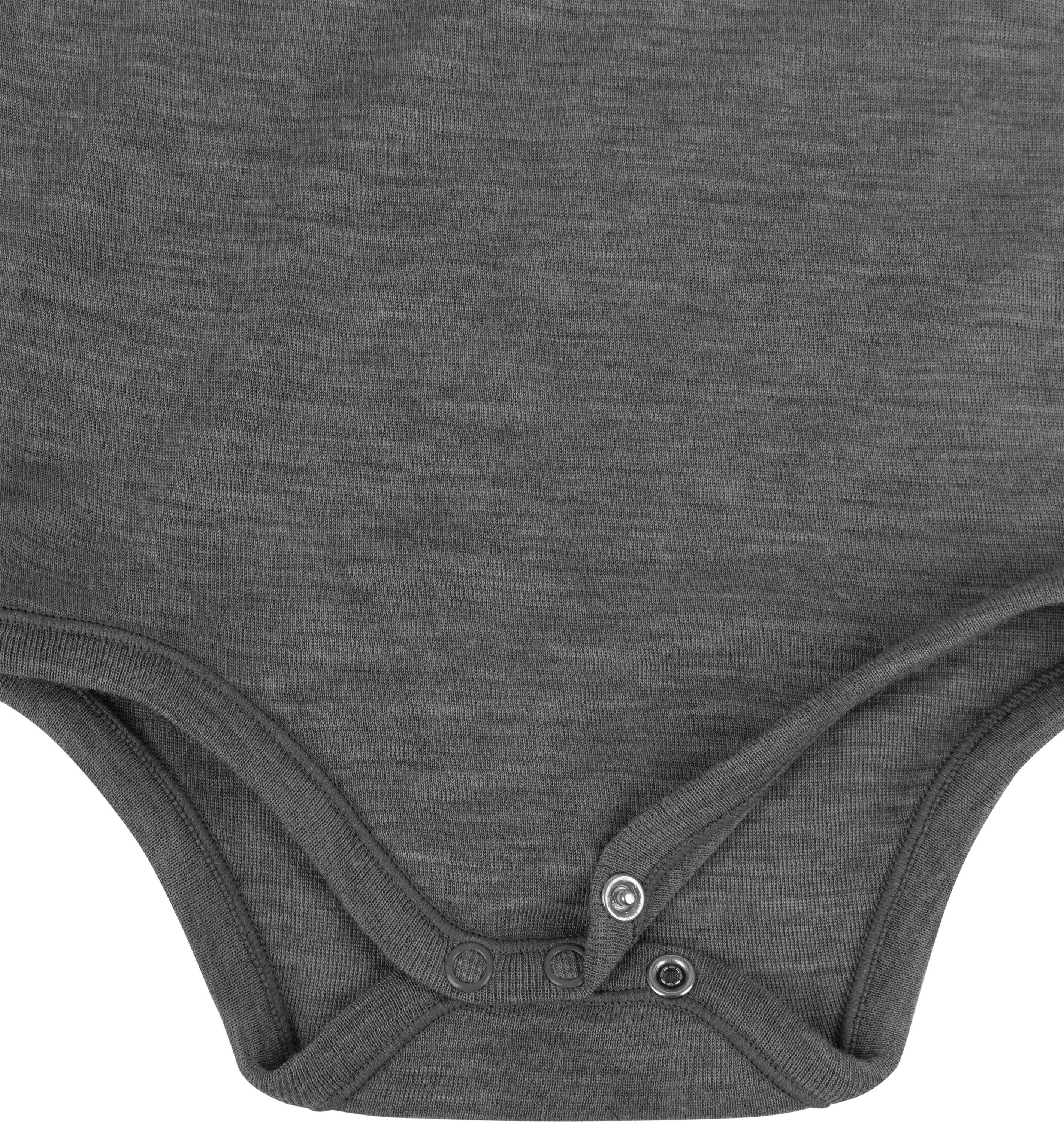 normani Kurzarmbody Baby Merino Kurzarmbody Tihoi Kurzarm Einteiler Baby Body mit Knopf Bodysuit aus 100 % Merinowolle