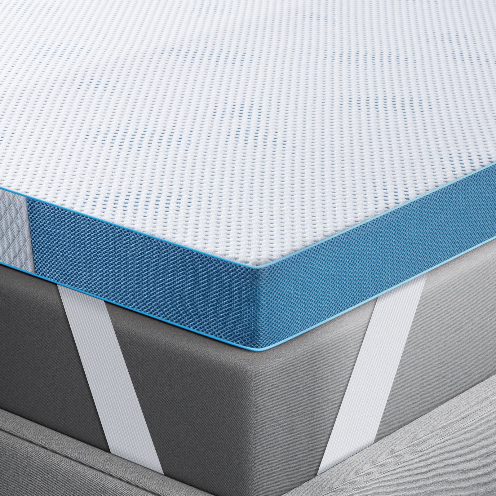 BedStory, Topper 10CM Topper Gel-Memory-und Komfortschicht für 90x200–180x200cm, 10 cm hoch