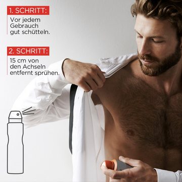 L'ORÉAL PARIS MEN EXPERT Deo-Spray Invincible Man Anti-Transpirant, 96H Schutz vor Gerüchen