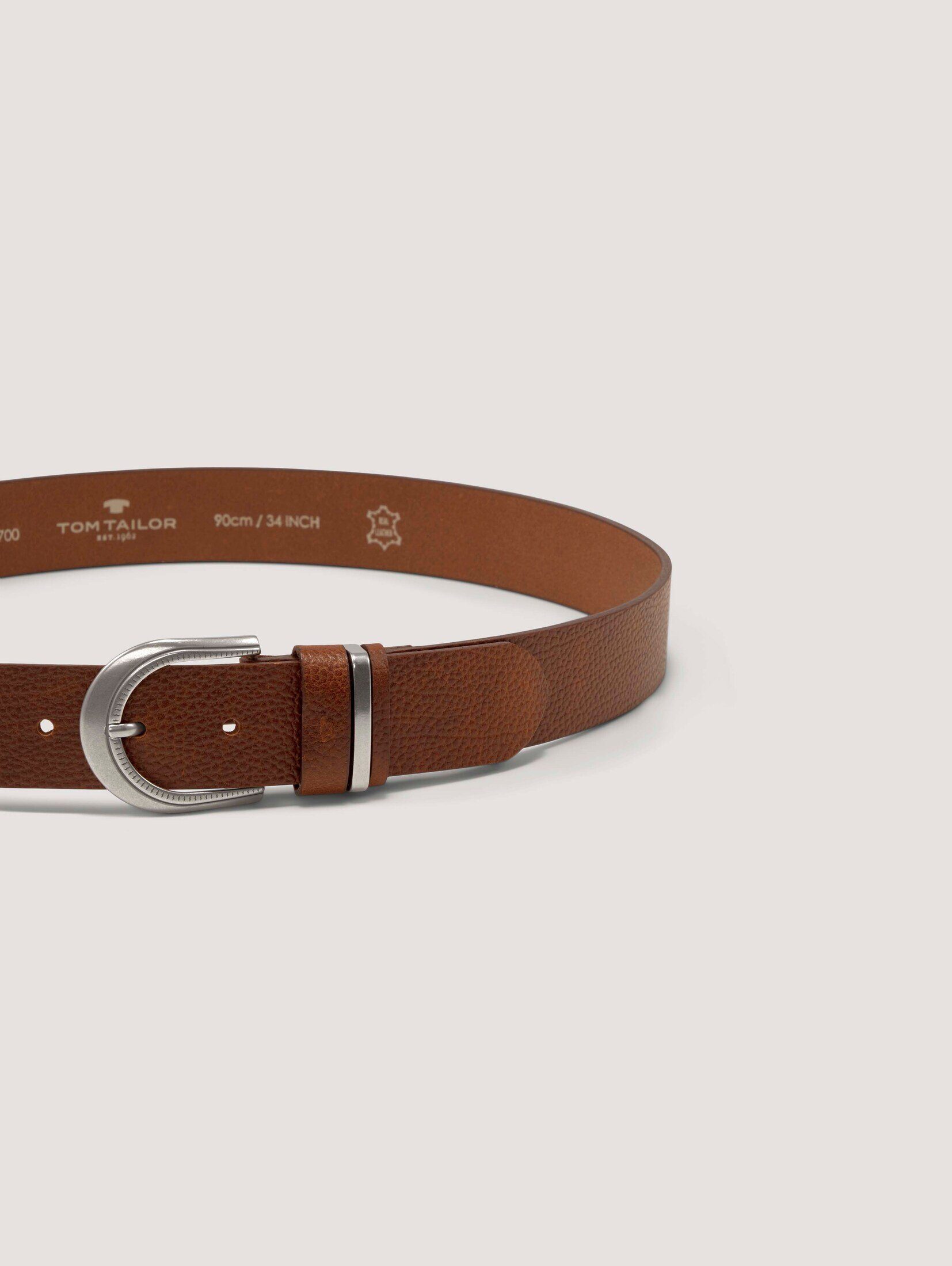 TOM TAILOR Ledergürtel TTSANDRA 3,5 cm günstig online kaufen