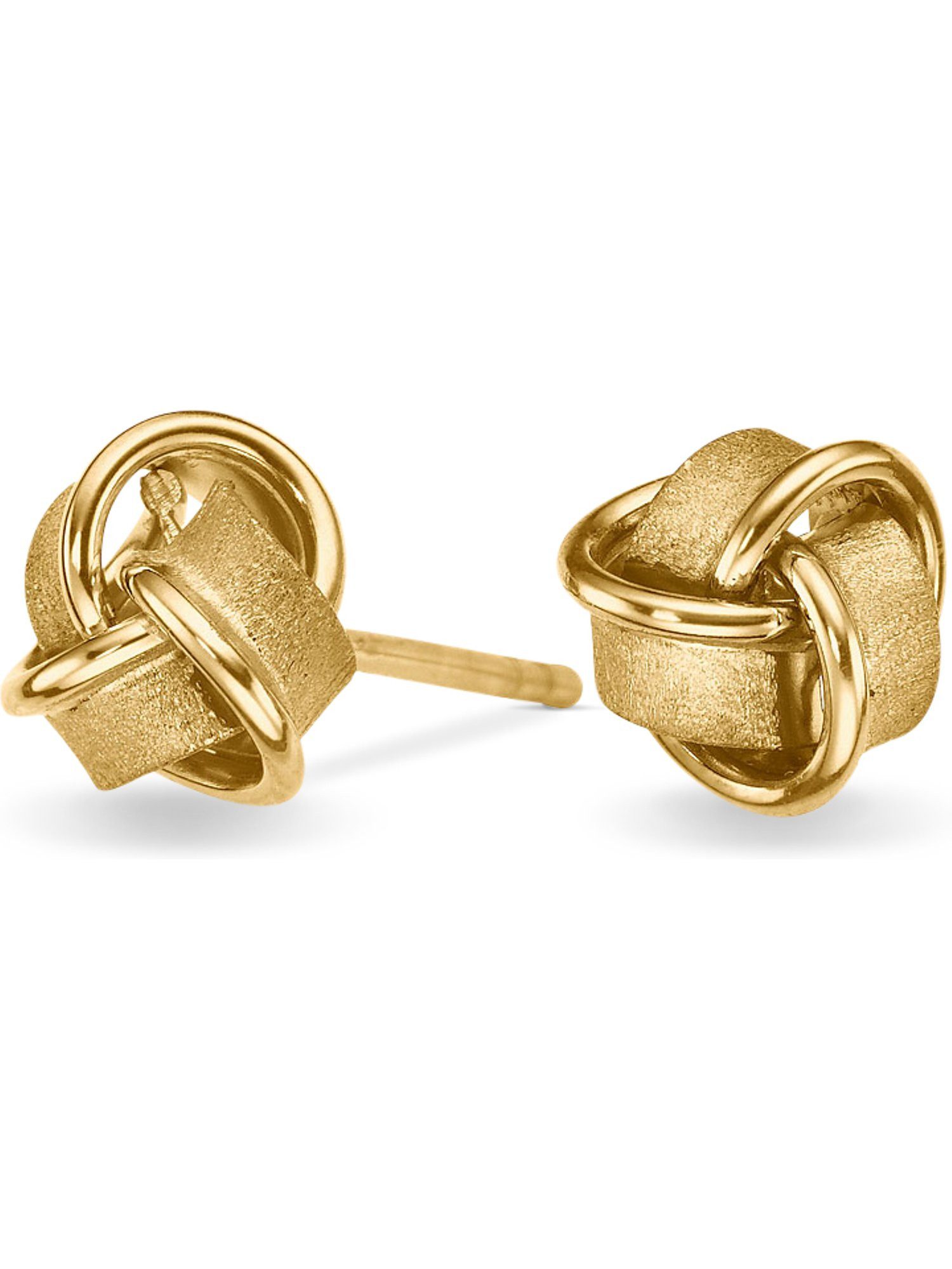 CHRIST Paar Ohrstecker CHRIST Damen-Ohrstecker 585er Gelbgold Knoten günstig online kaufen