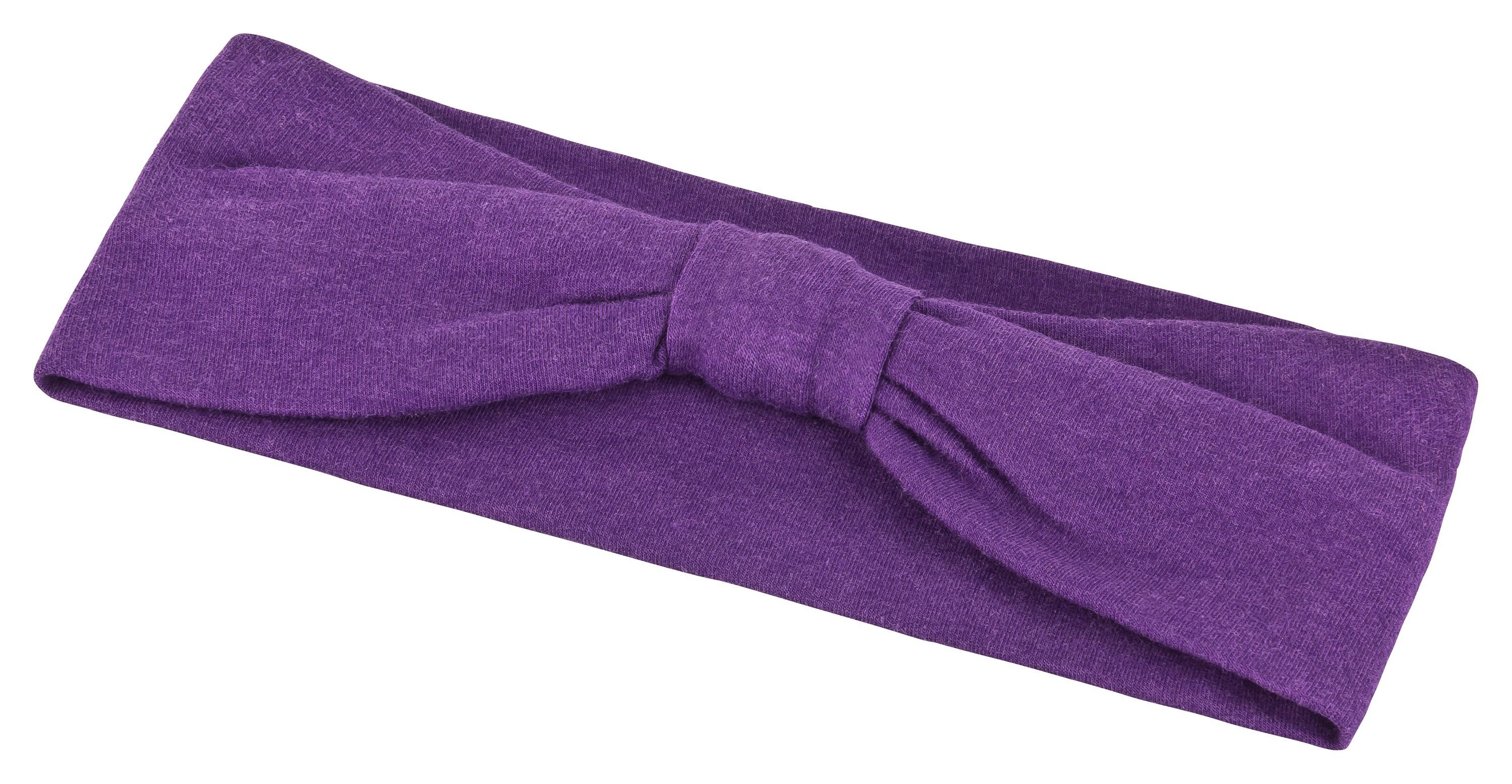 tanzmuster Haarband Ballett Haarband Coco aus weicher Baumwolle, Stirnband für Mädchen in Knotenoptik